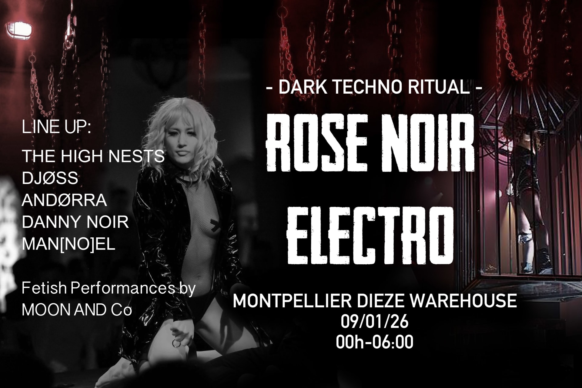 Rose Noir Electro @ Dieze