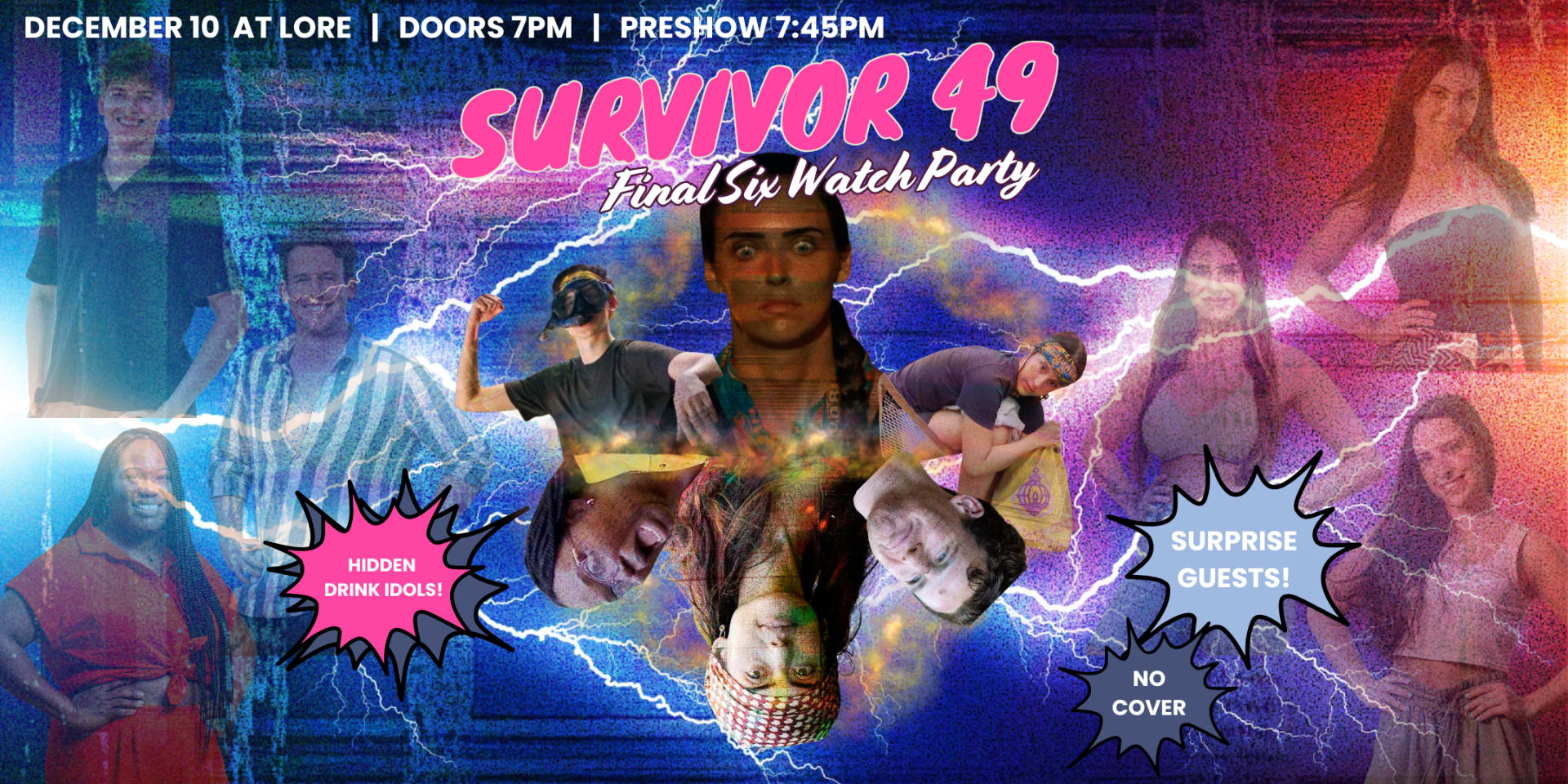 Survivor: Final Six Watch Party!