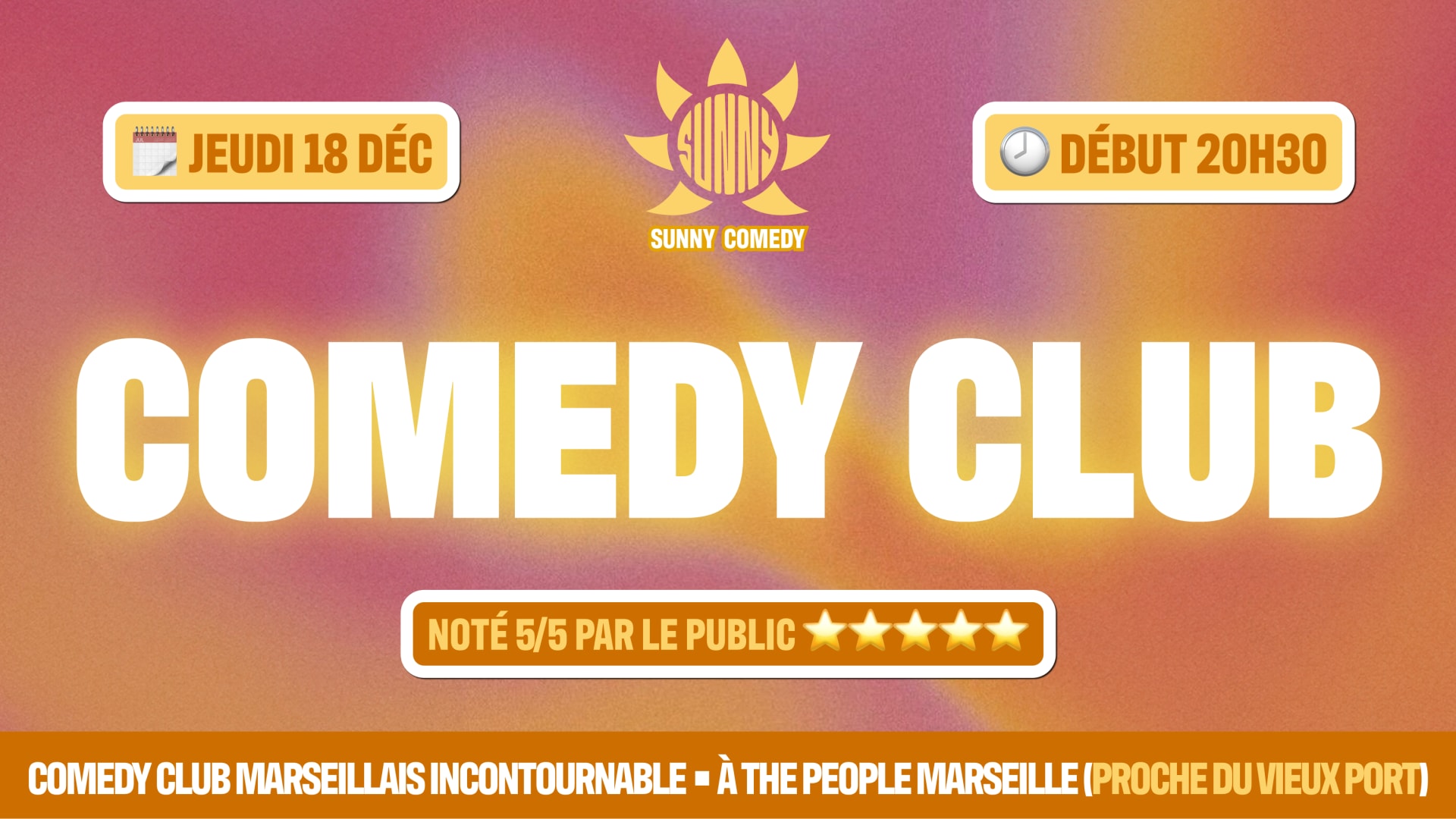 Comedy Club Au Chaud À The People Marseille
