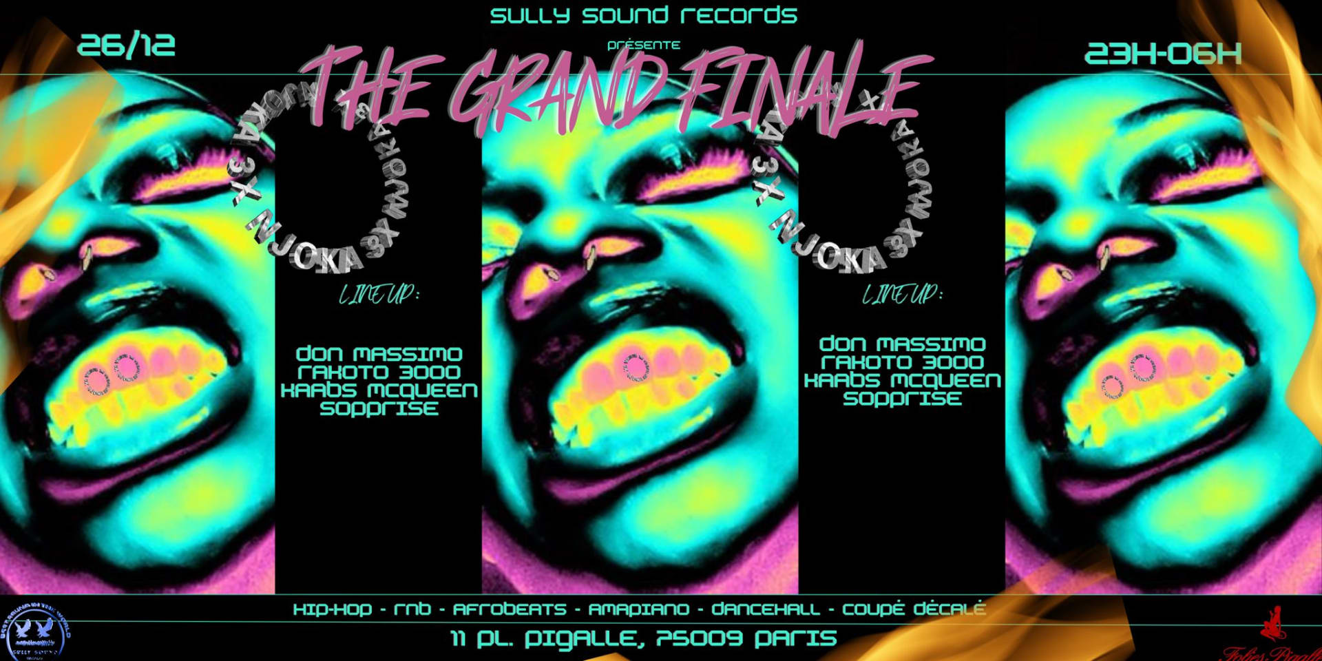 The Grand Finale - Vendredi 26 Decembre - Folies Pigalle