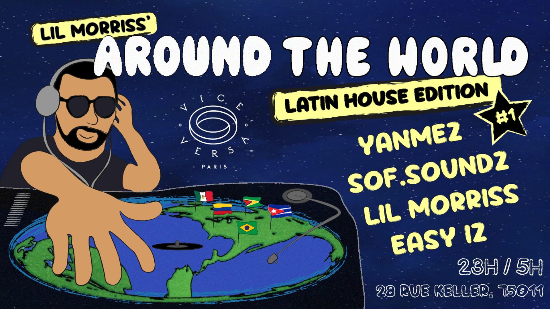 Around The World #001 - Latin House Edit