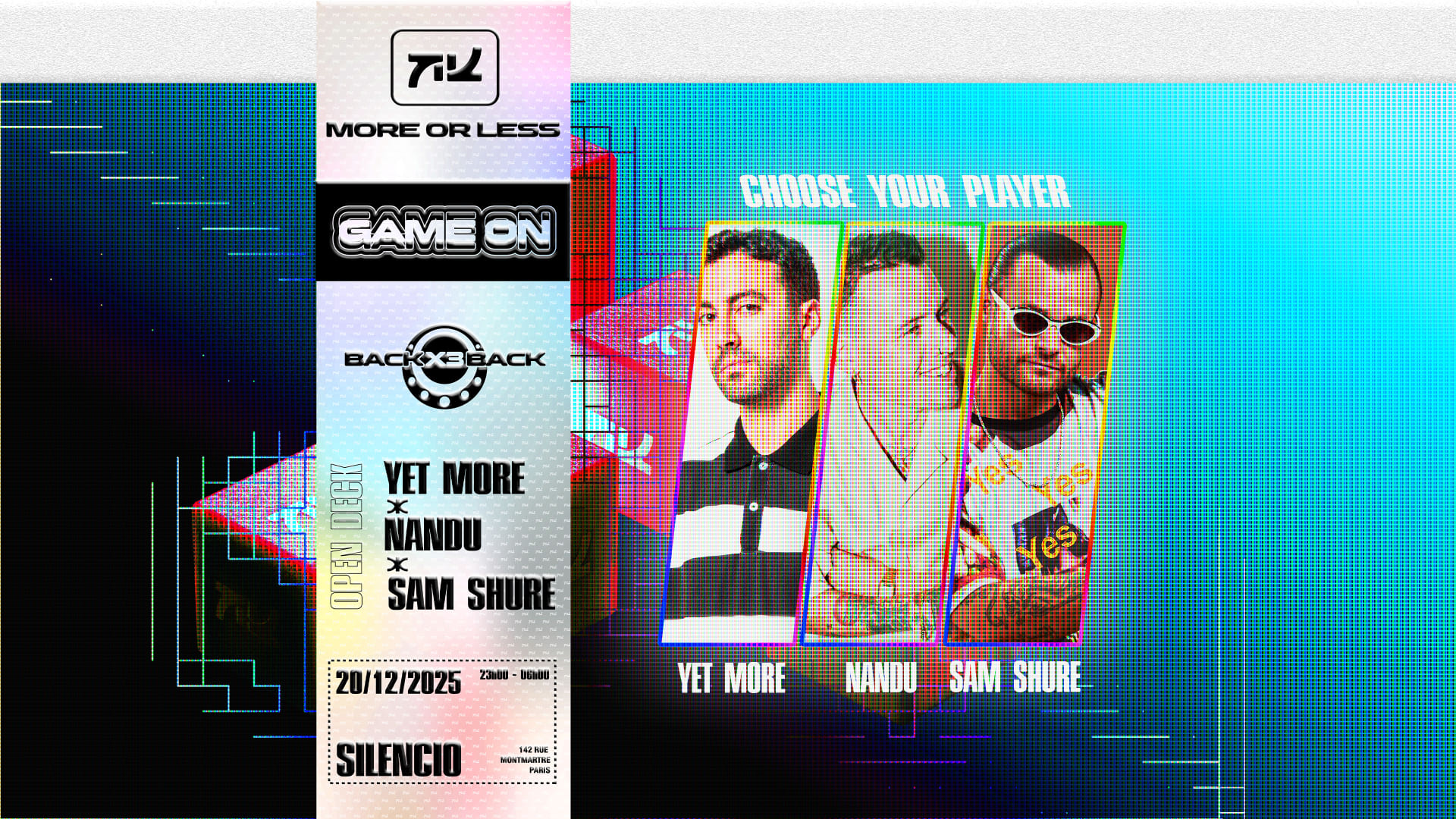 More Or Less: Yet More, Nandu, Sam Shure