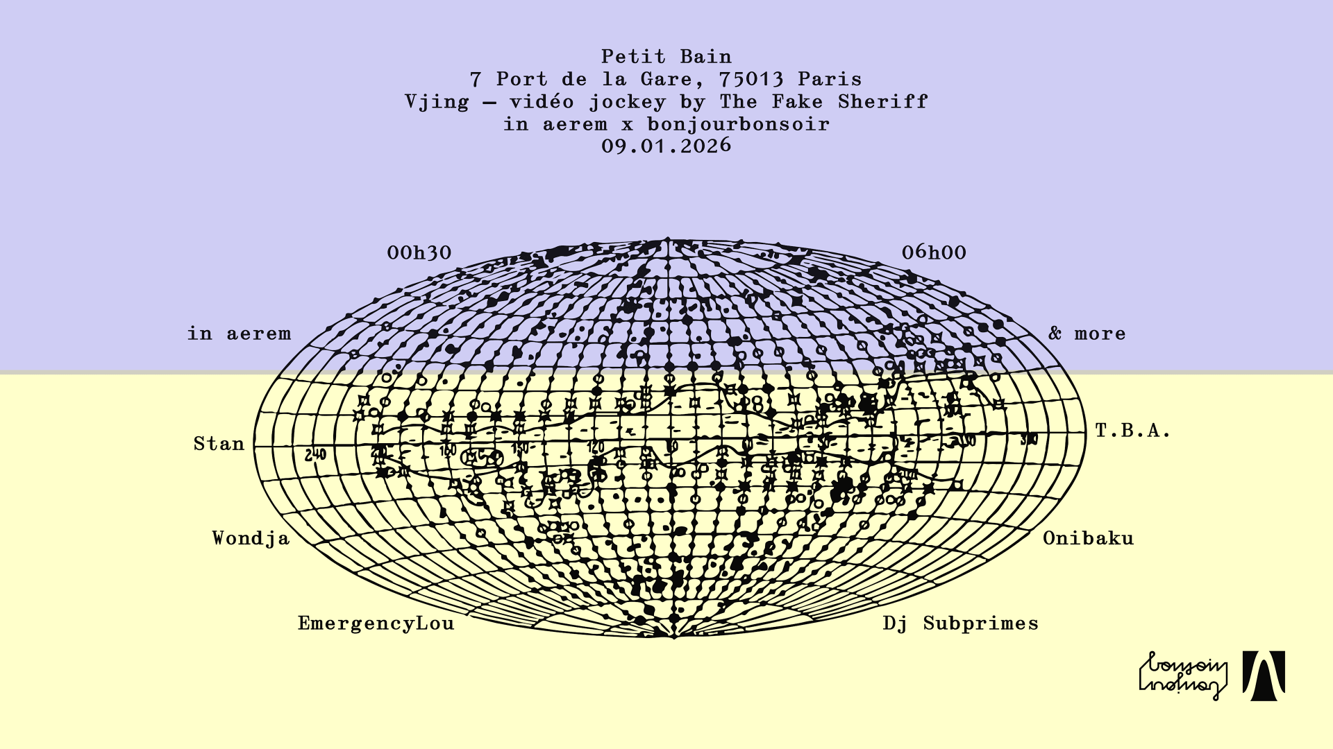 In Aerem Curates: Onibaku, Wondja, Secret Guest & More (Tba)