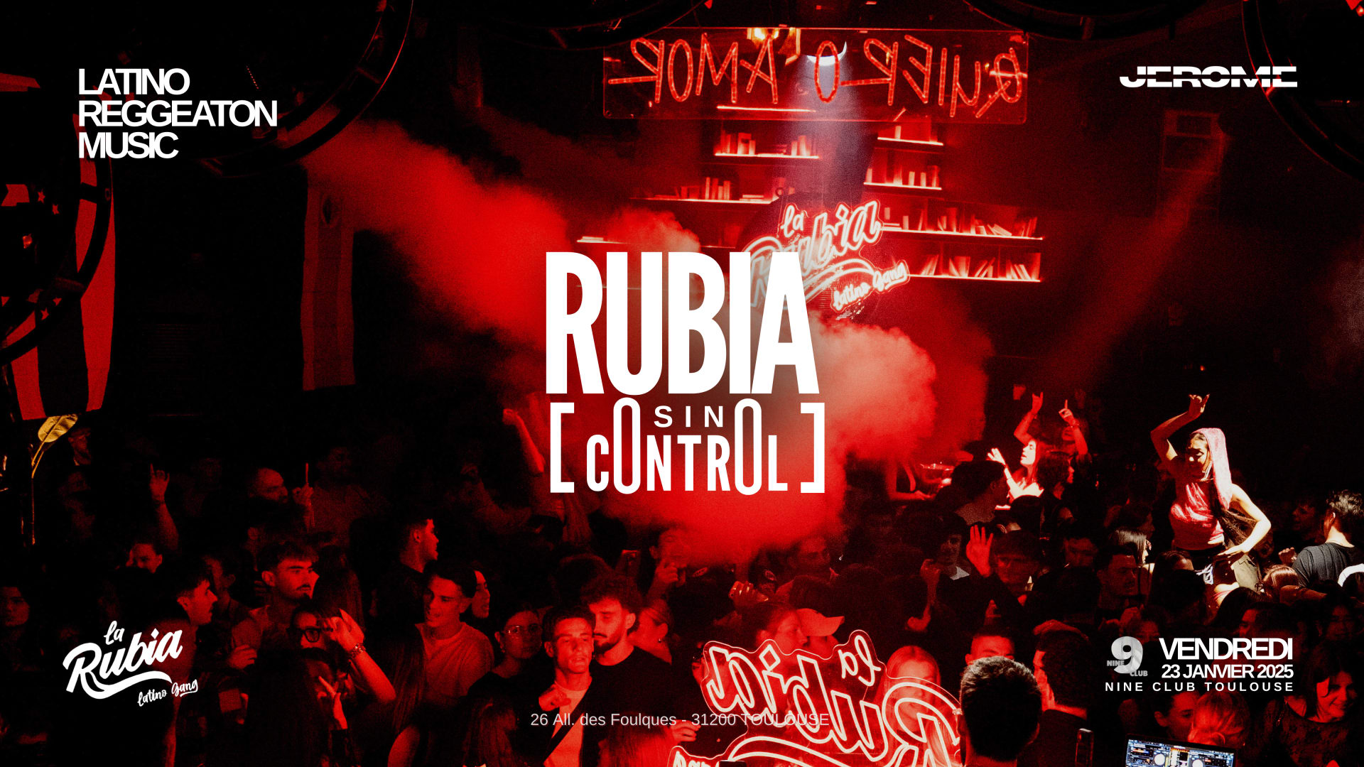 Rubia Sin Control X Le Nine Club