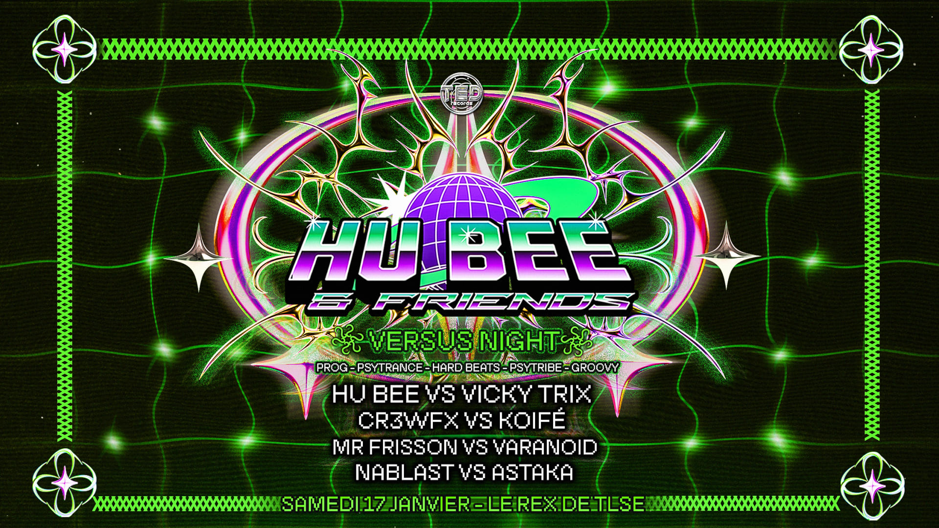 Hu Bee & Friends Versus Night