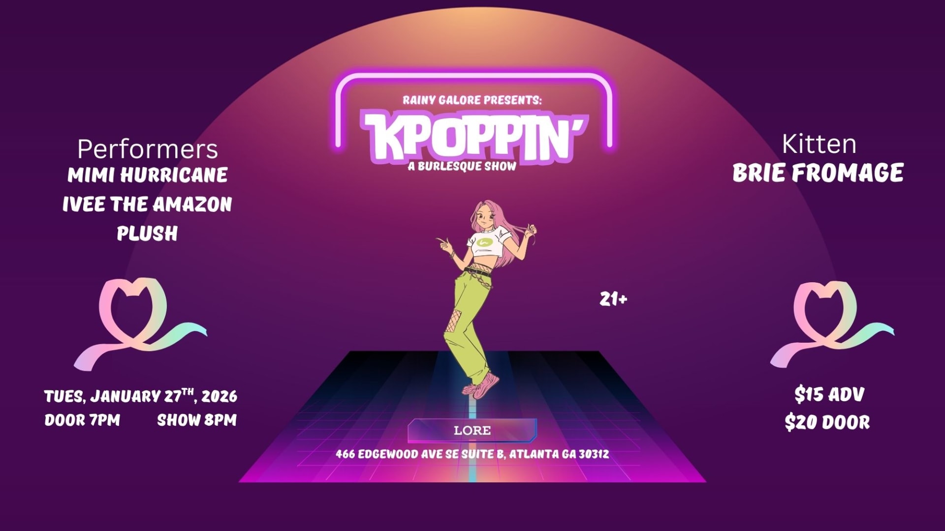K-Poppin: A Burlesque Show!