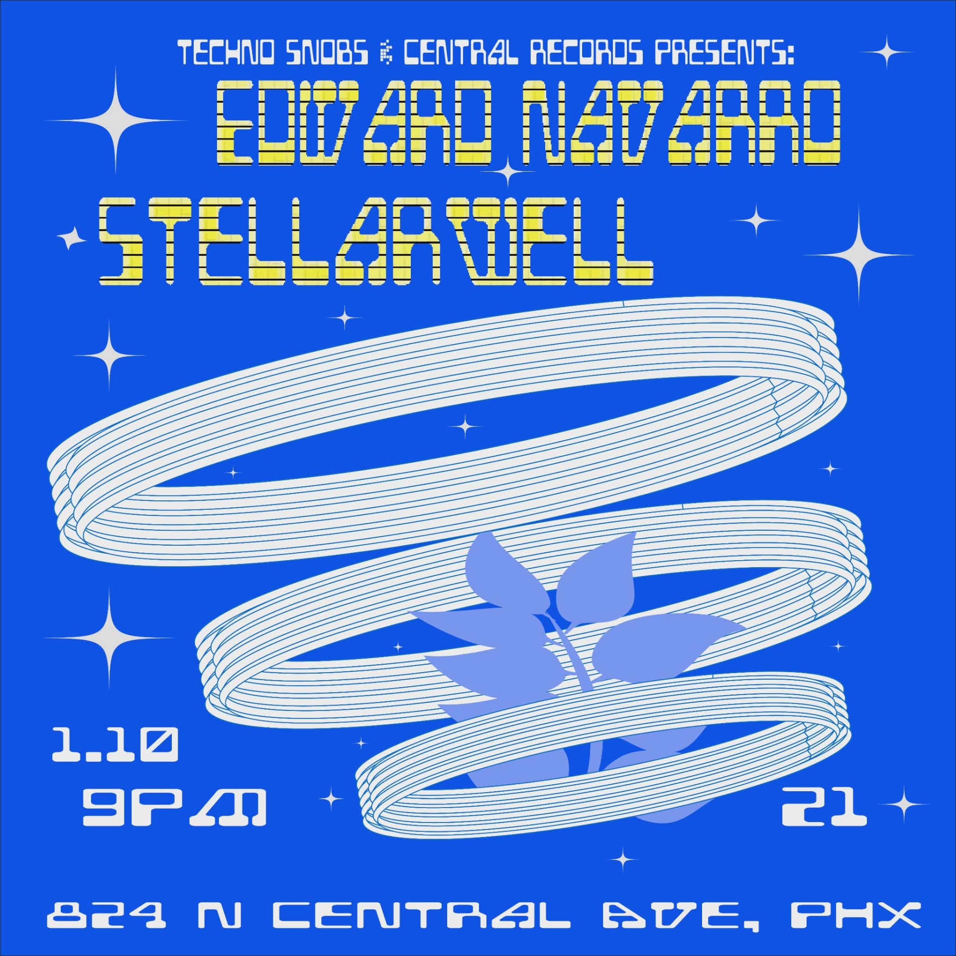 Techno Snobs & Central Records: Edward Navarro + Stellarwell