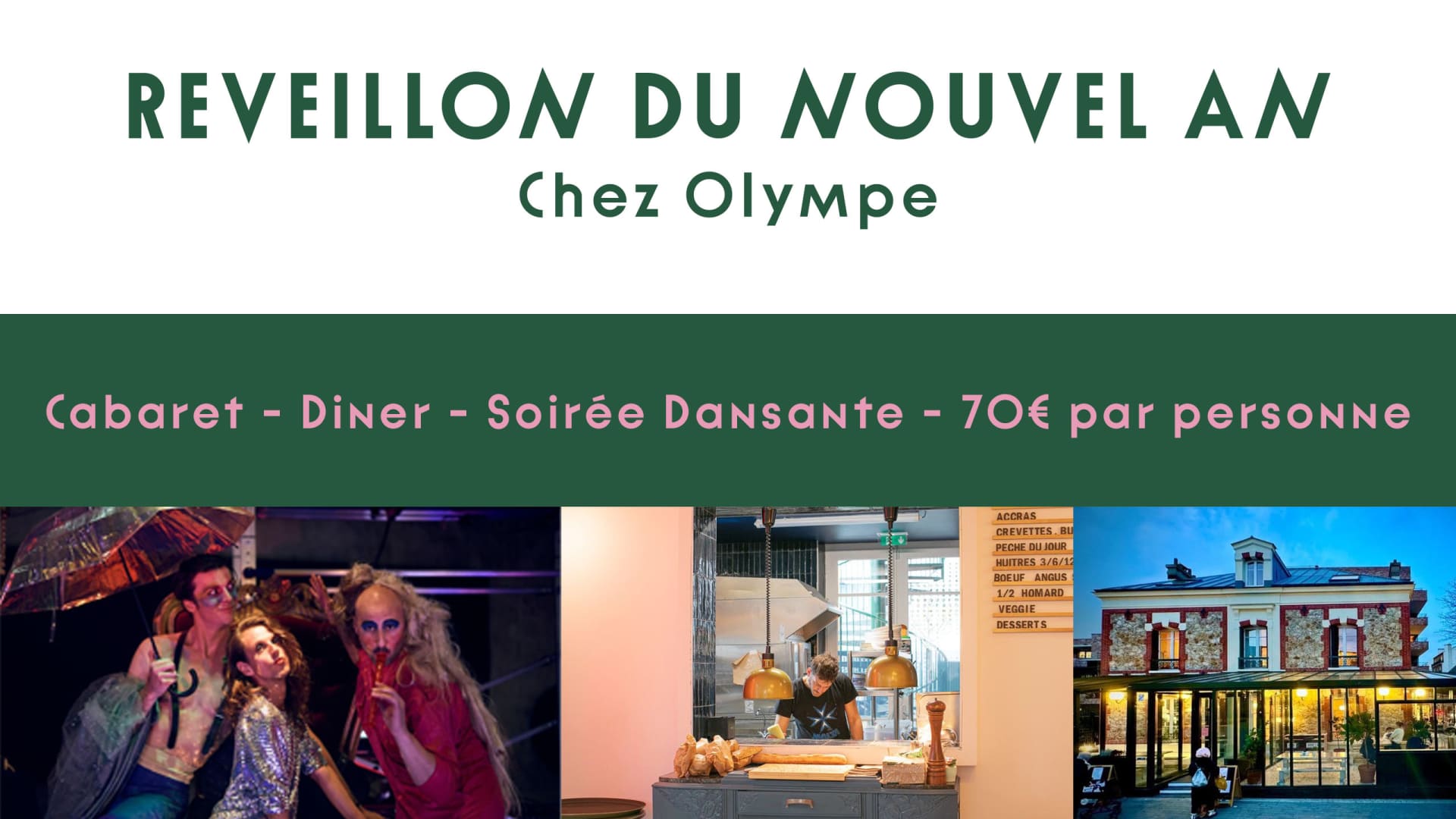 Reveillon Du Nouvel An Chez Olympe