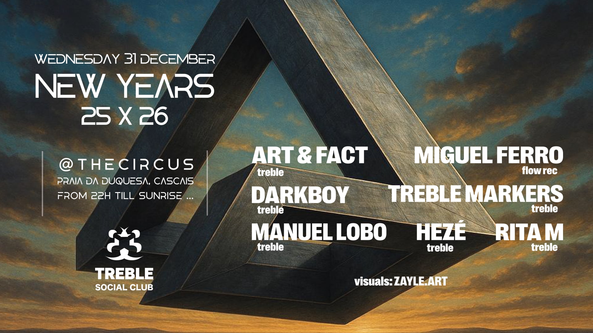 Treble Social Club New Year Gathering 25 X 26