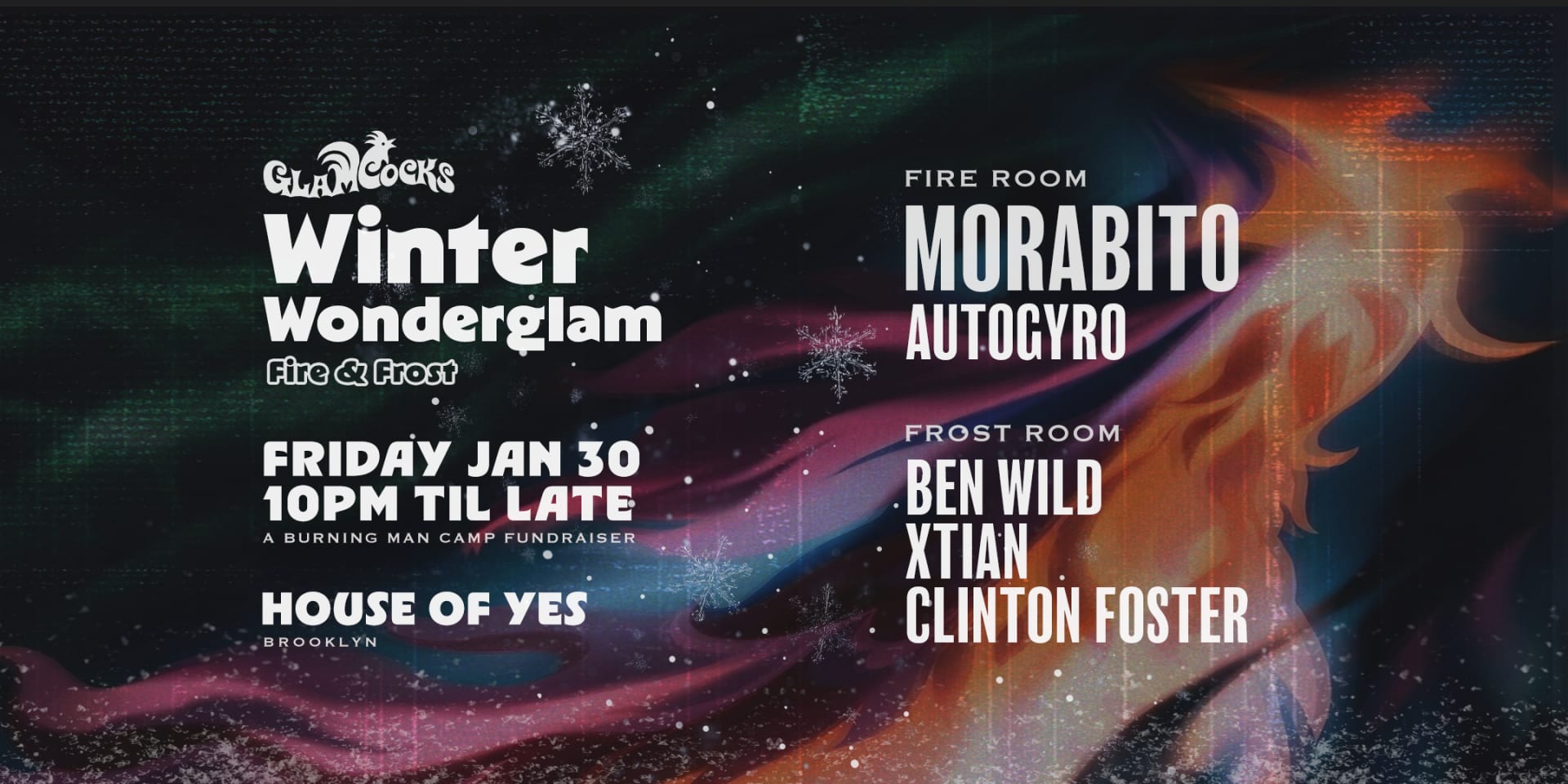 Winter Wonderglam: Fire And Frost With Glamcocks