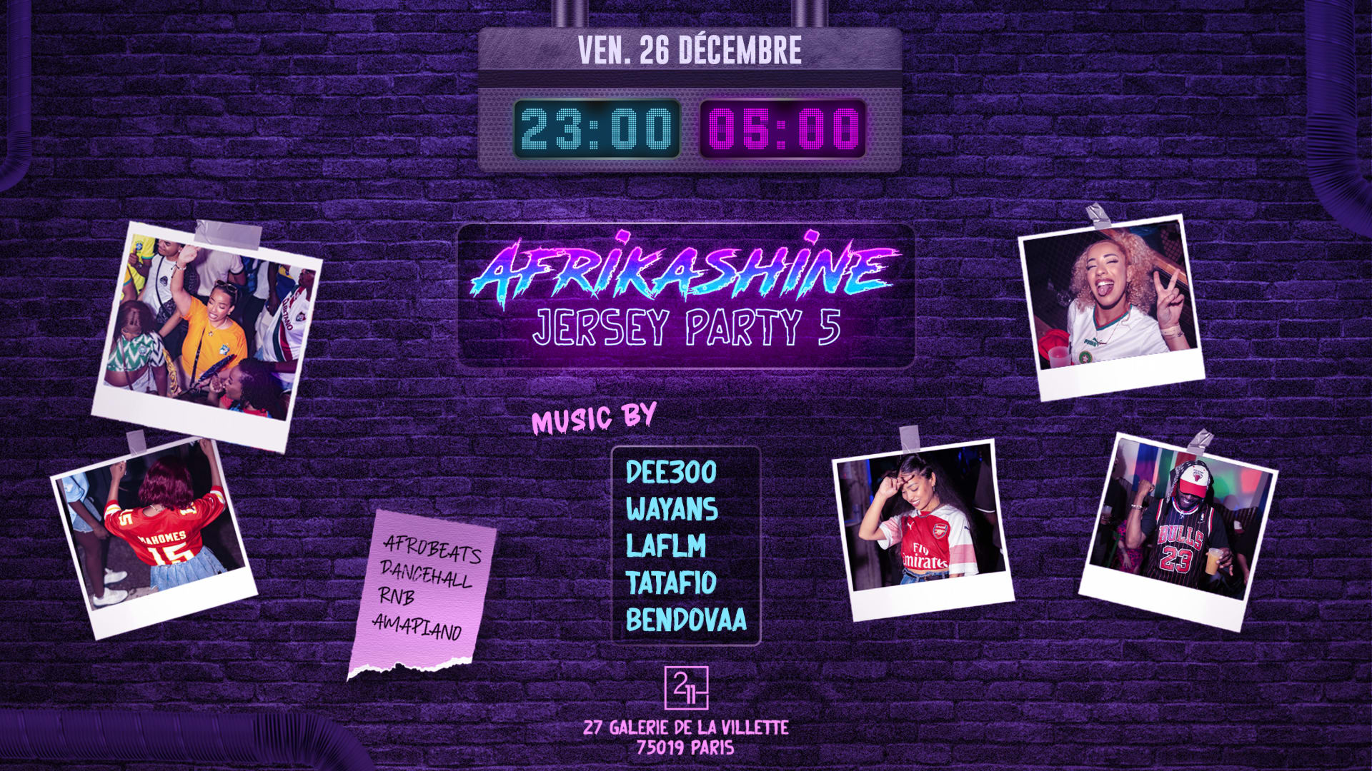 Afrikashine Jersey Party #5