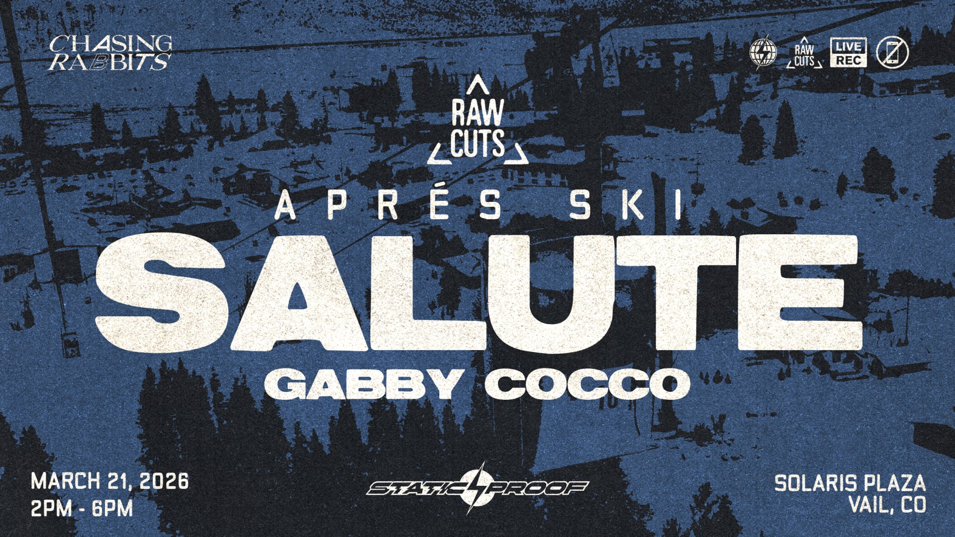 Raw Cuts: Salute Vail Après Ski [Free Rsvp]