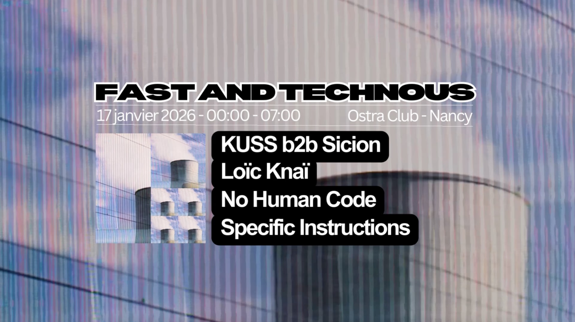 Fast And Technous . Ostra Club . Nancy