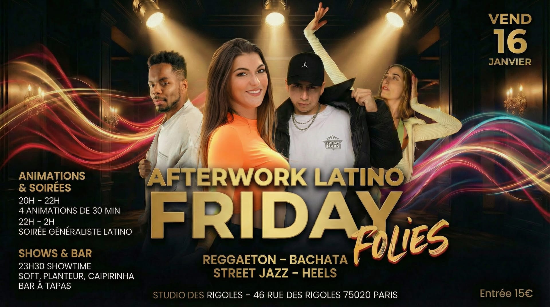 Friday Folies - L'afterwork Latino