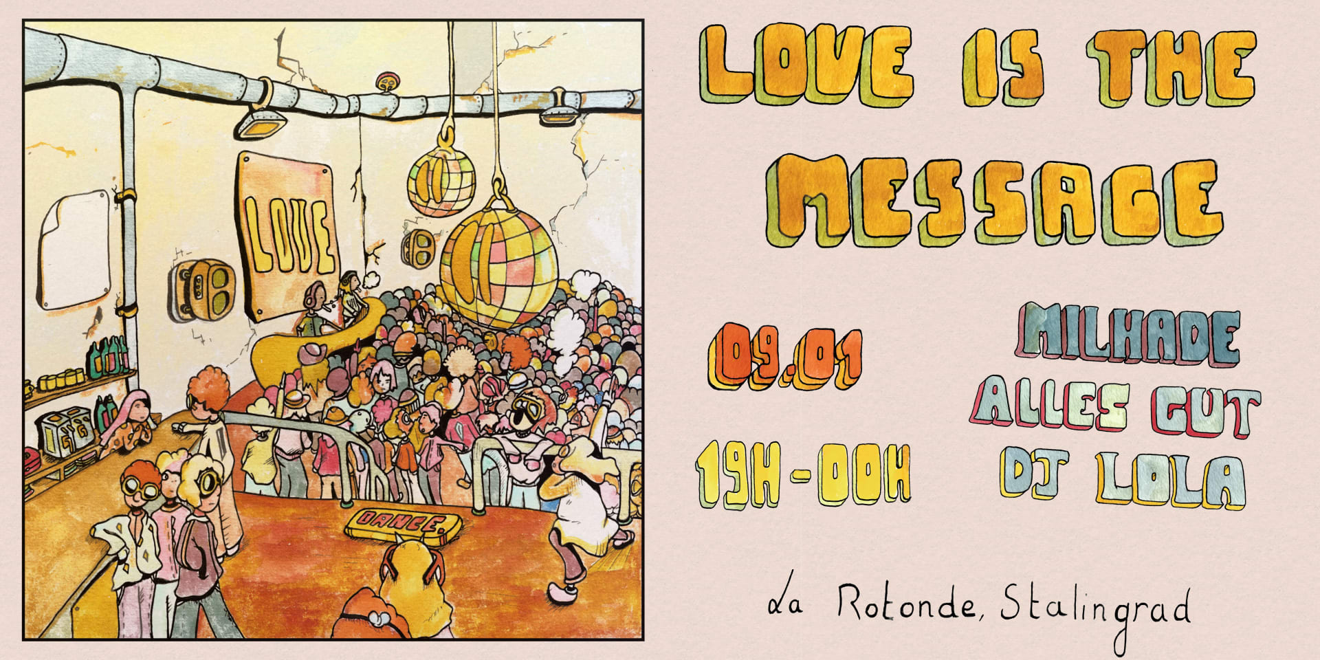 Love Is The Message, Underground Disco & Soulful Sounds