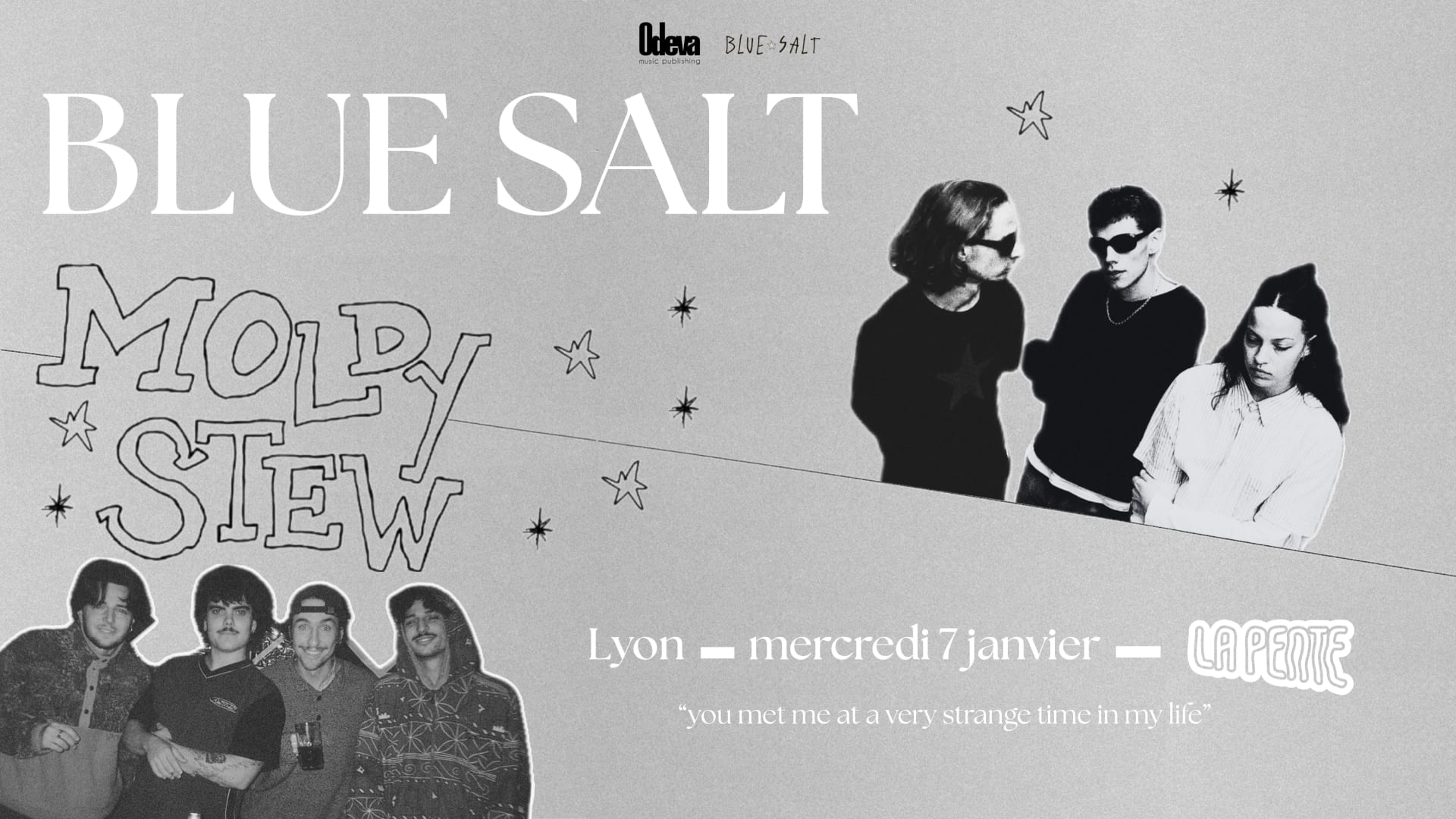 Concert : Blue Salt & Moldy Stew (Rock Alternatif)