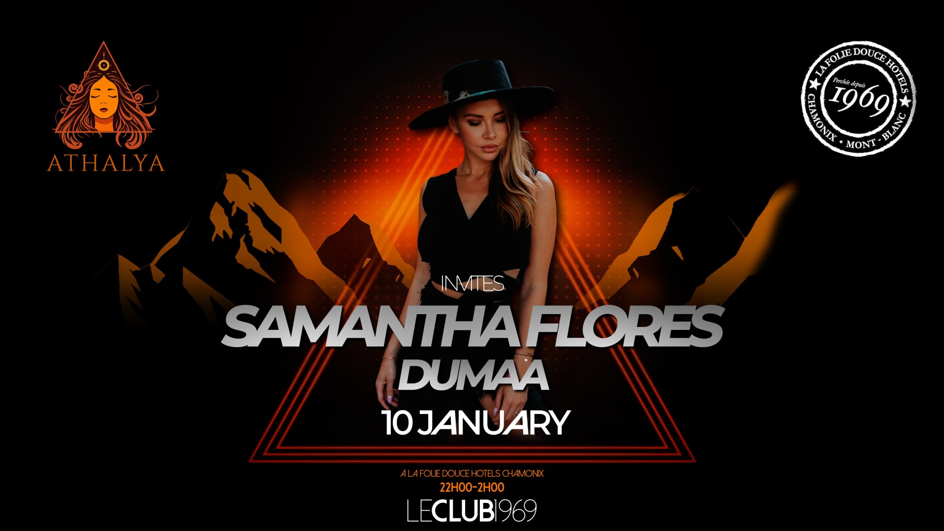Athalya Invite Samantha Flores Au Club 1969