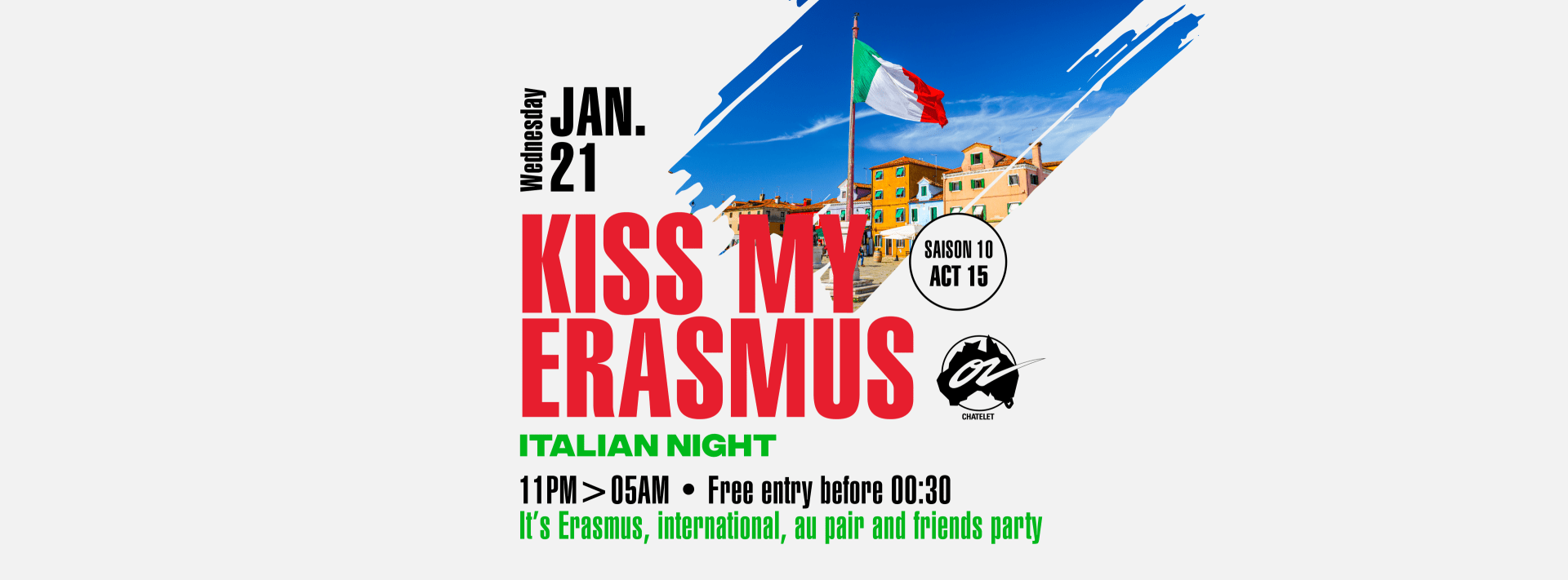Kiss My Erasmus - 21.01.26