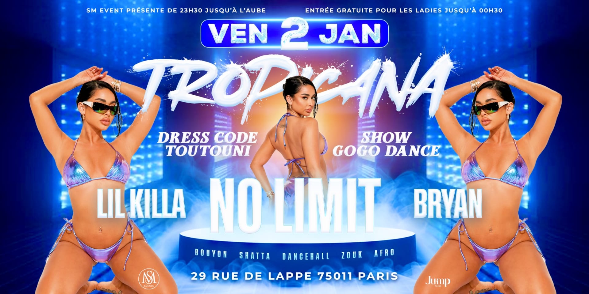 La Tropicana - No Limit - Dj Lil Killa & Bryan