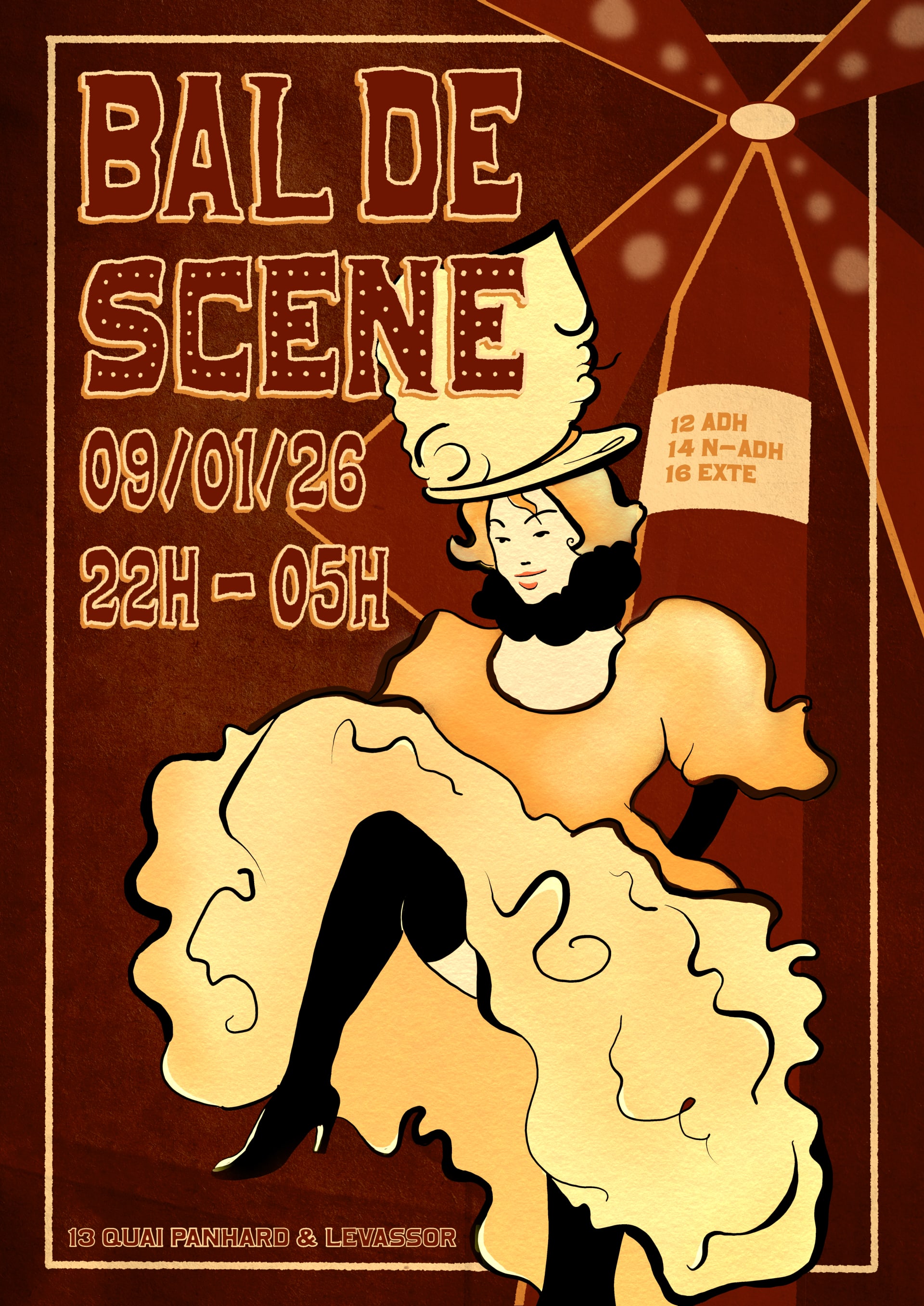 Cabaret Bal De Scène - Soirée Étudiante Ensapvs
