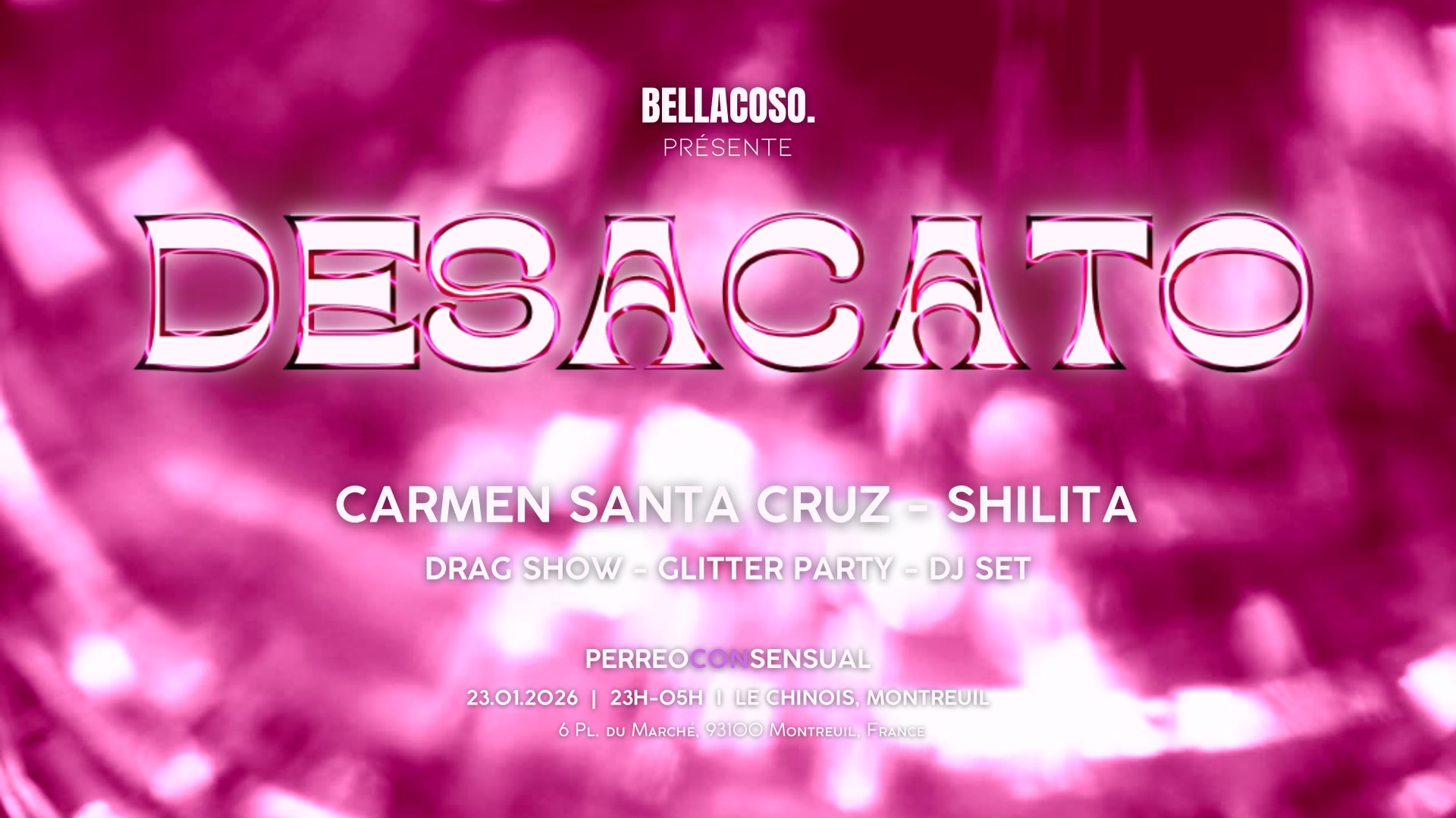 Desacato Bellacoso. | Perreo, Drag & Glitter Party