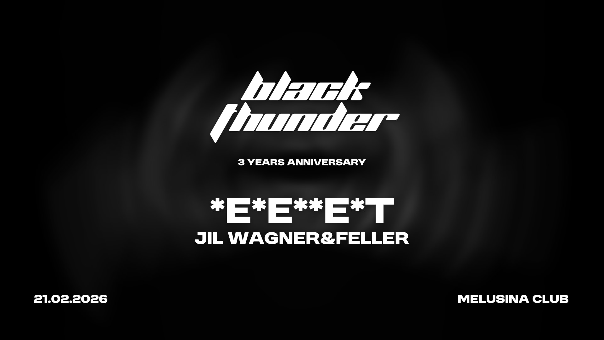 Black Thunder - 3 Years Anniversary
