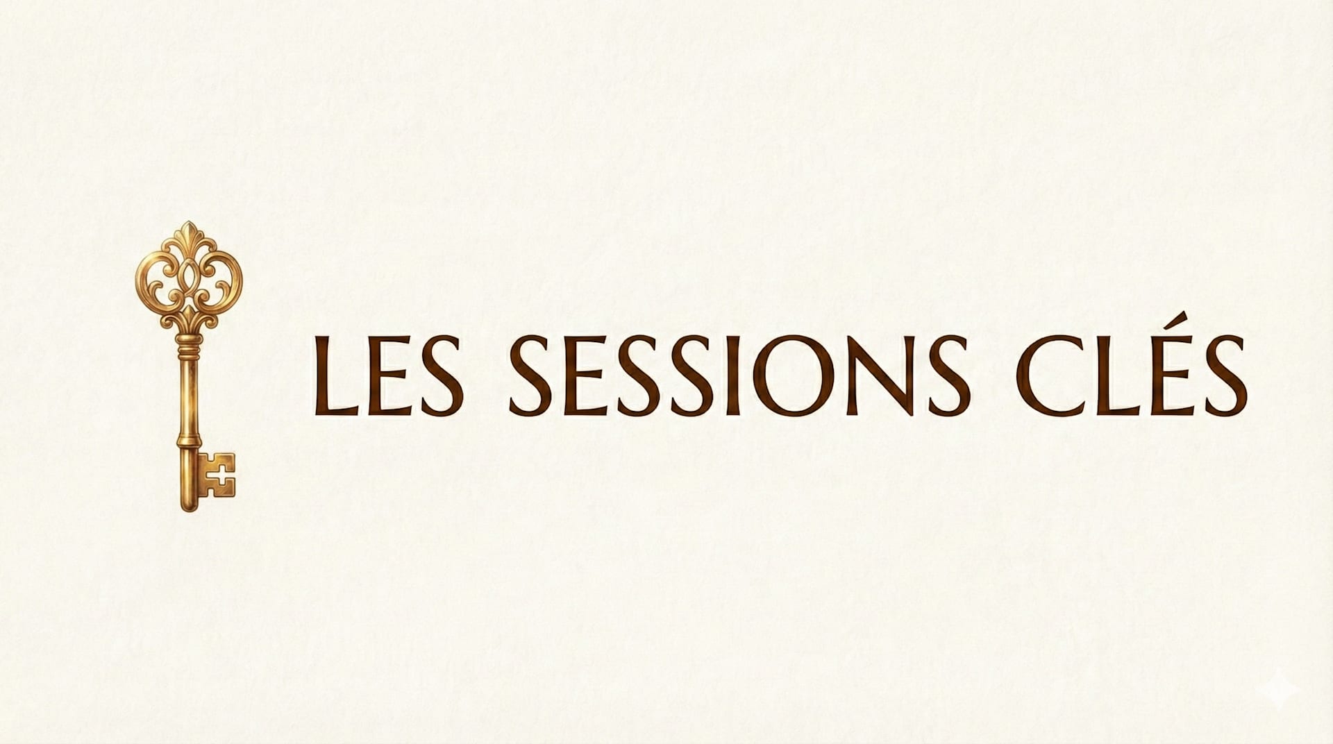 Les Sessions Clés