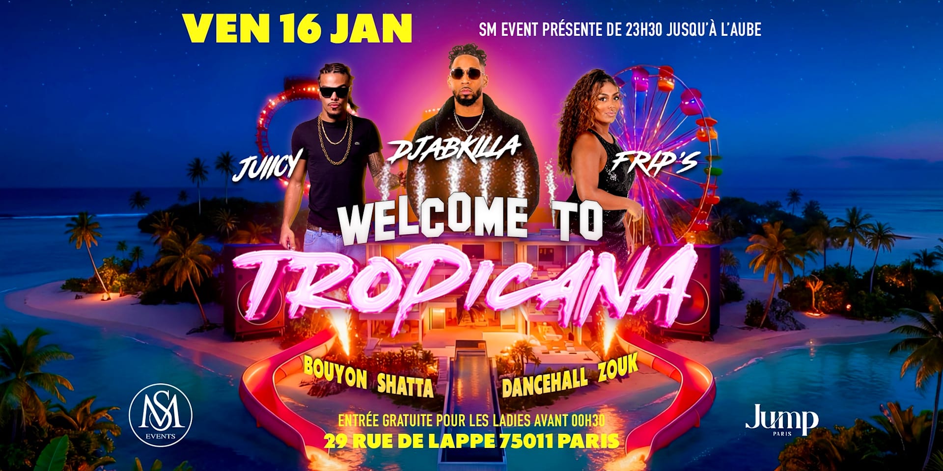 La Tropicana - Welcome To Tropicana- Juiicy Djabkilla Frip’S