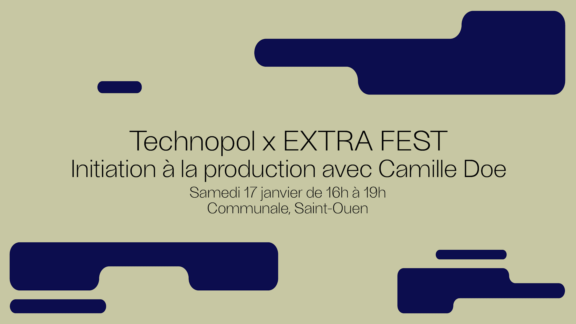 Initiation À La Production En Mixité Choisie W/ Camille Doe