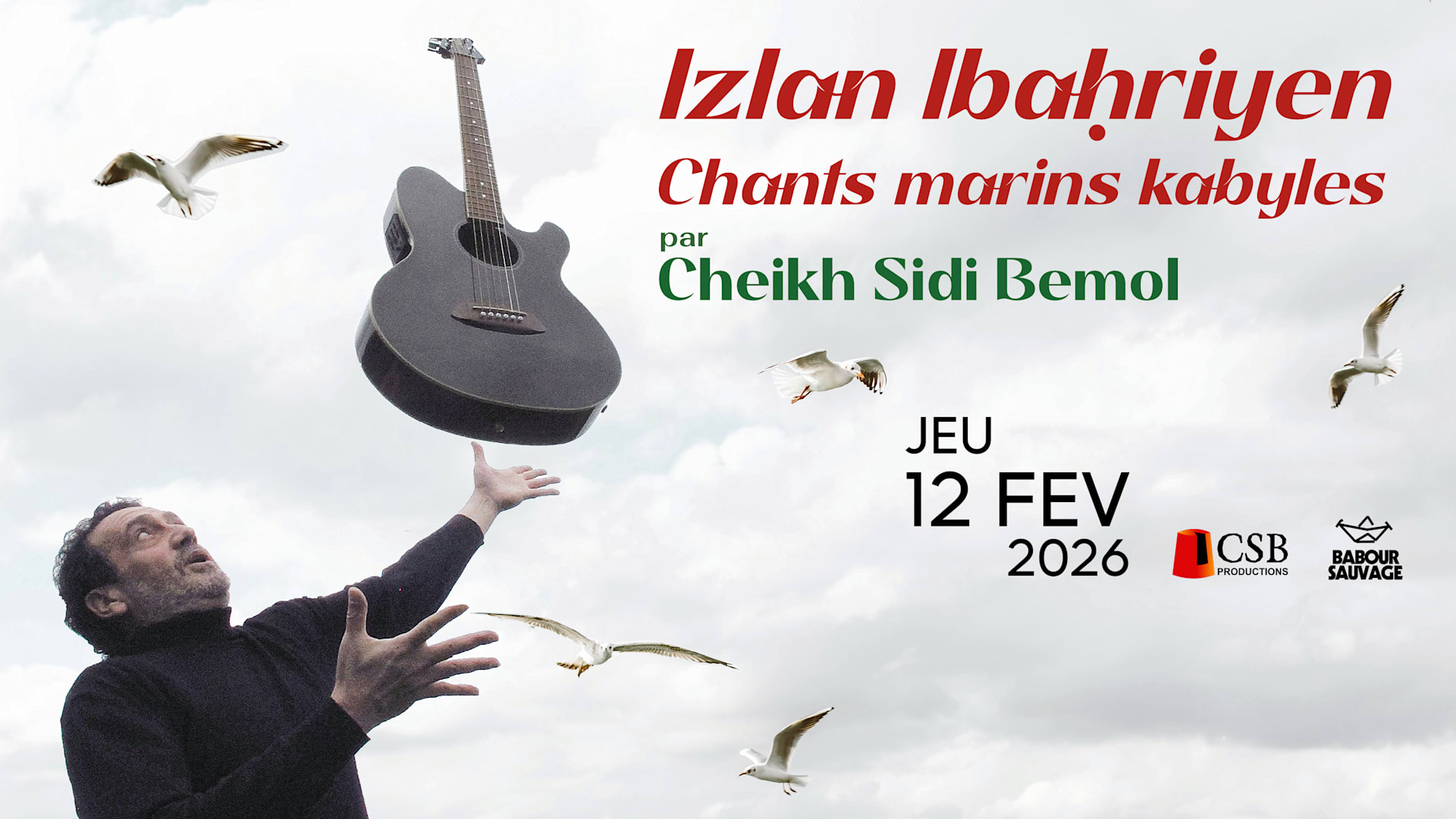 Cheikh Sidi Bemol - Chants Marins Kabyles 12.02.26