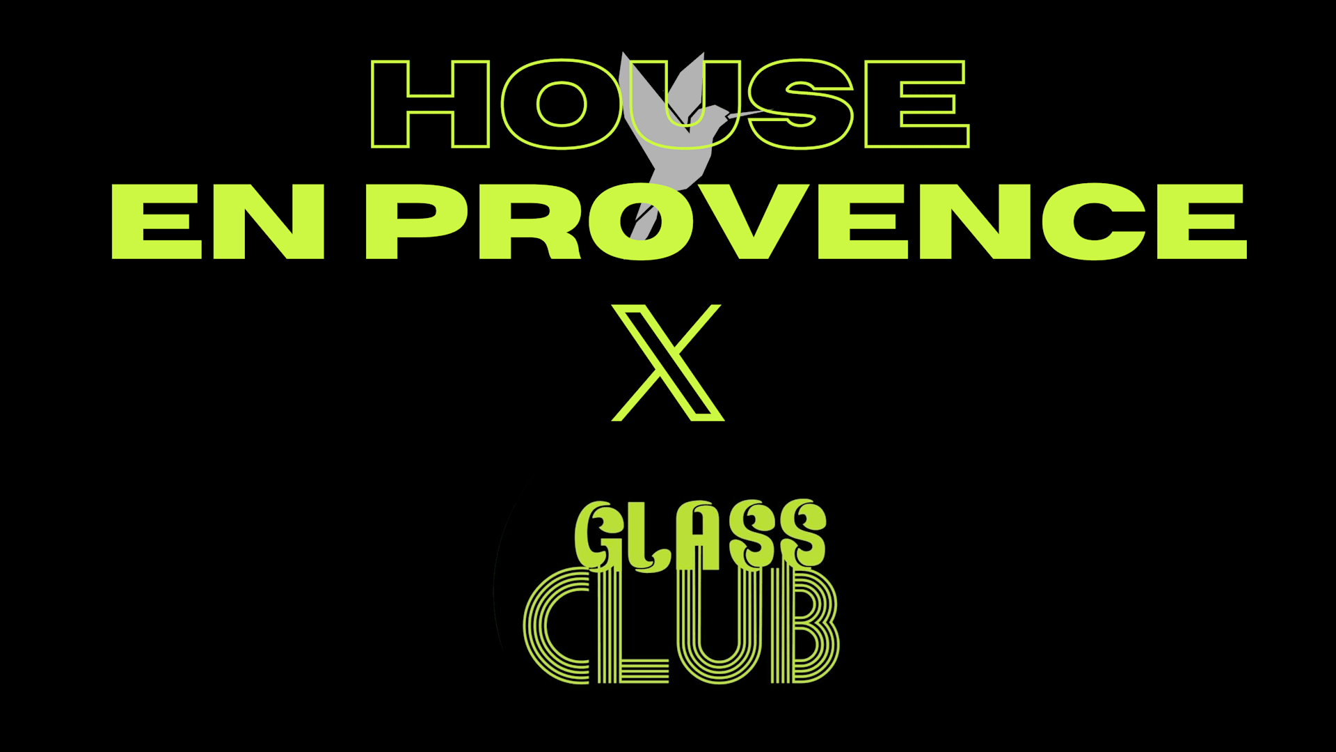 House En Provence X Glass Club