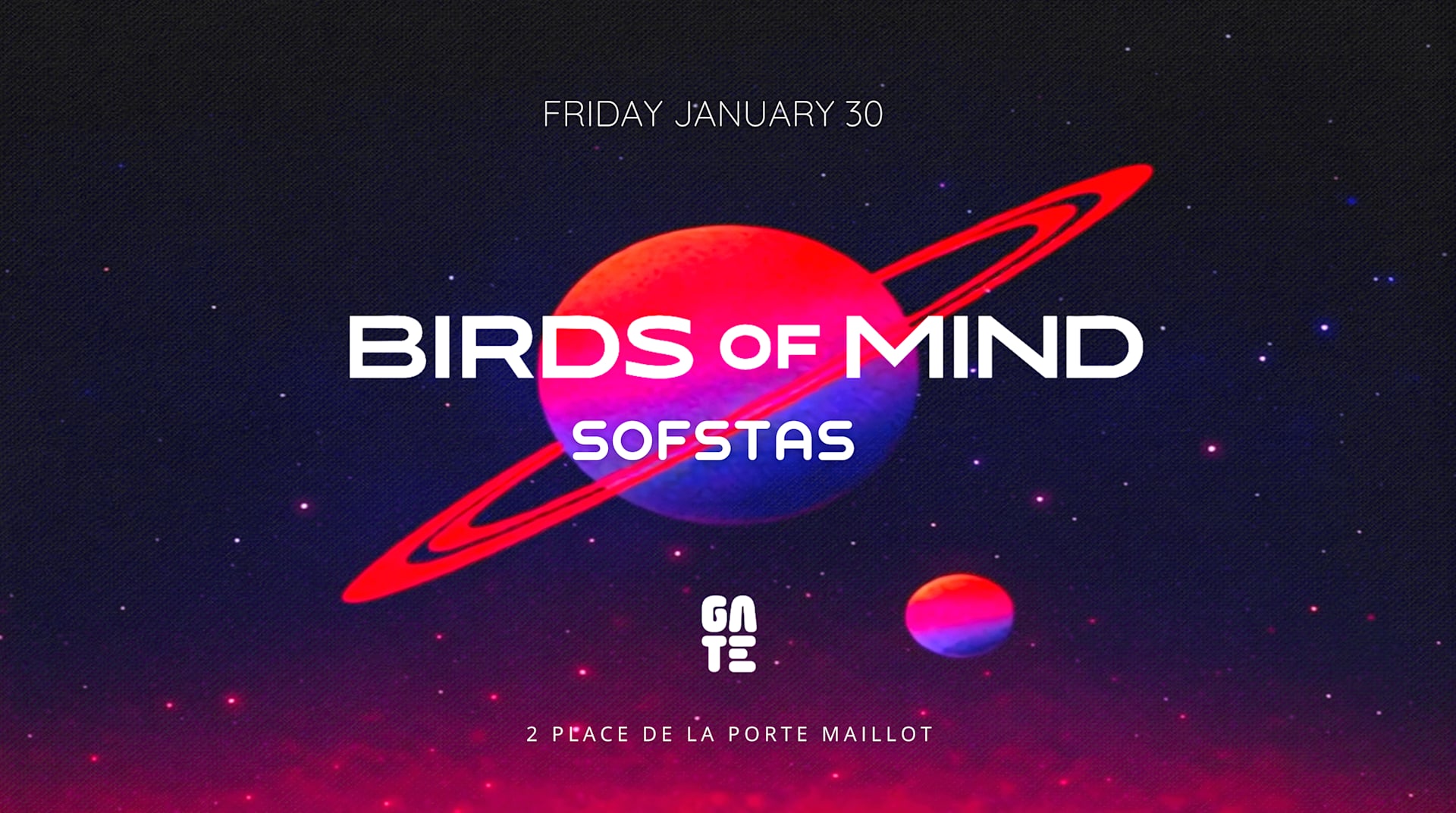 Birds Of Mind X Softas At Gate Club Paris