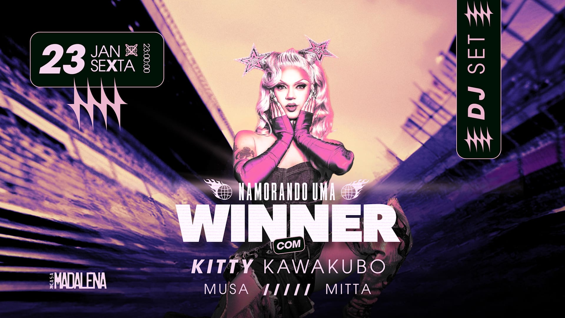 Namorando Uma Winner - Kitty Kawakubo