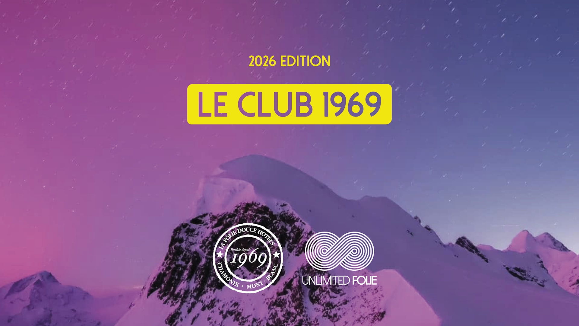 Moblack - La Folie Douce Hotels Chamonix X Unlimited Folie