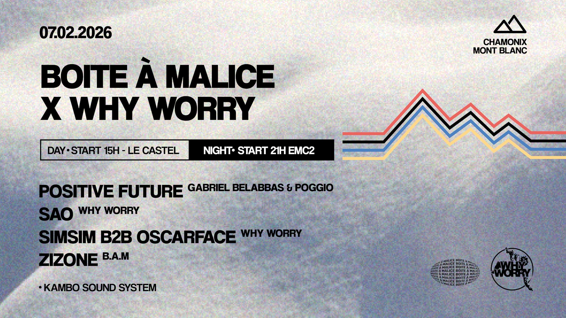 Bam X Why Worry : Chamonix Ride