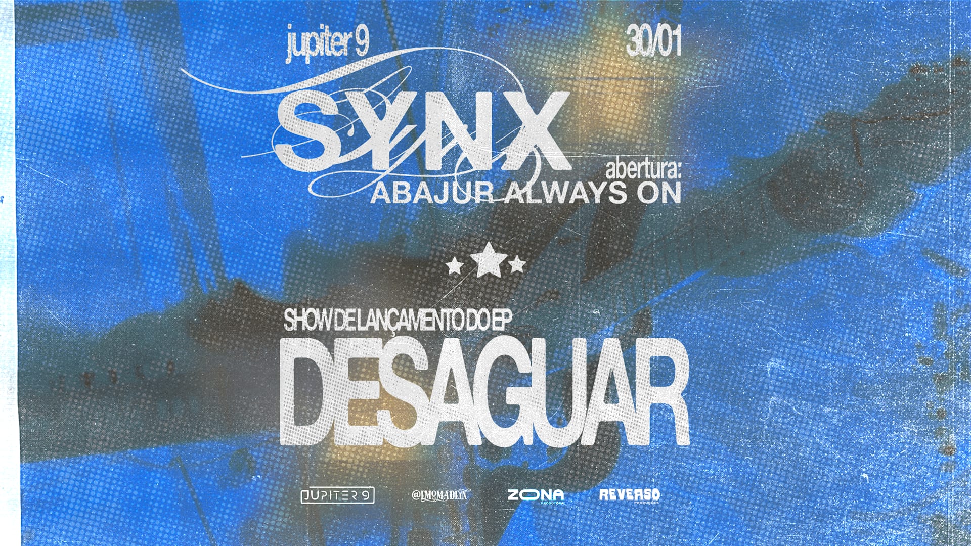 Rvrs Apresenta: Synx Lançamento Desaguar + Abajur Always On