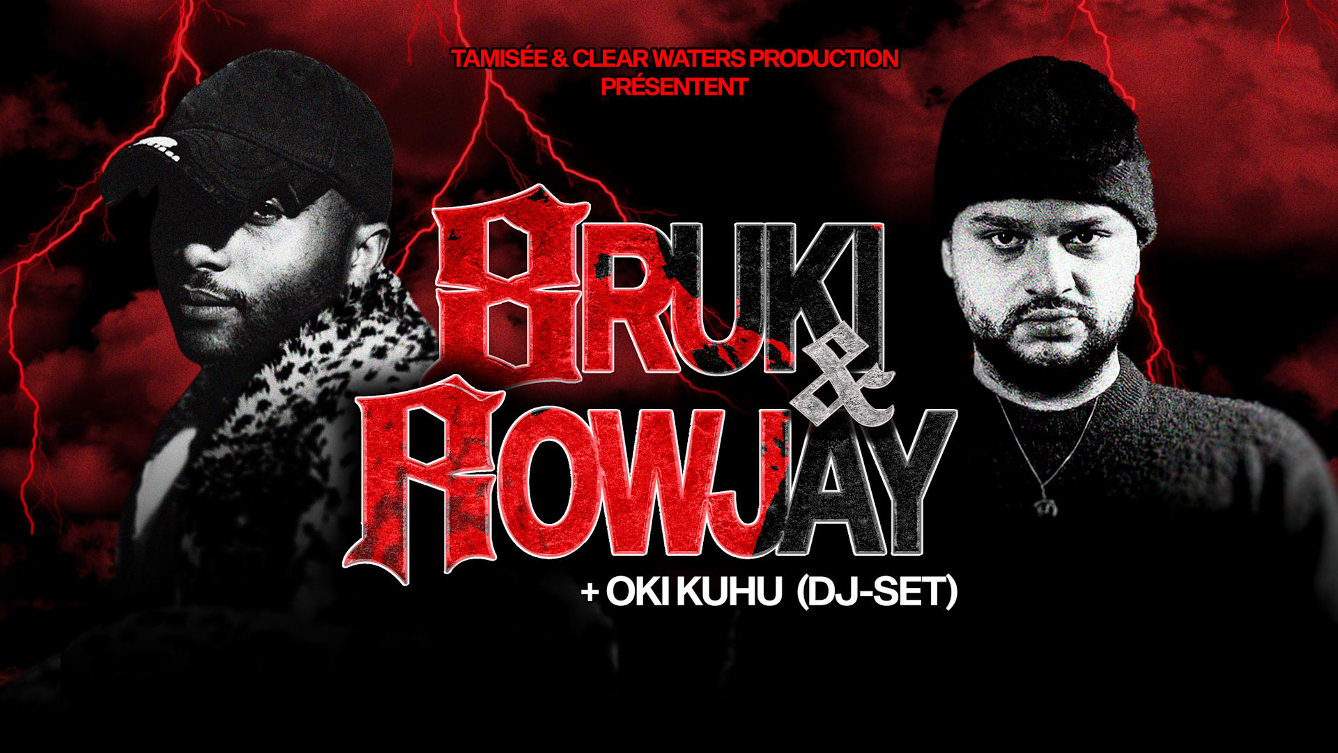 8ruki & Rowjay + Oki Kuhu - Nantes (Tamisée)