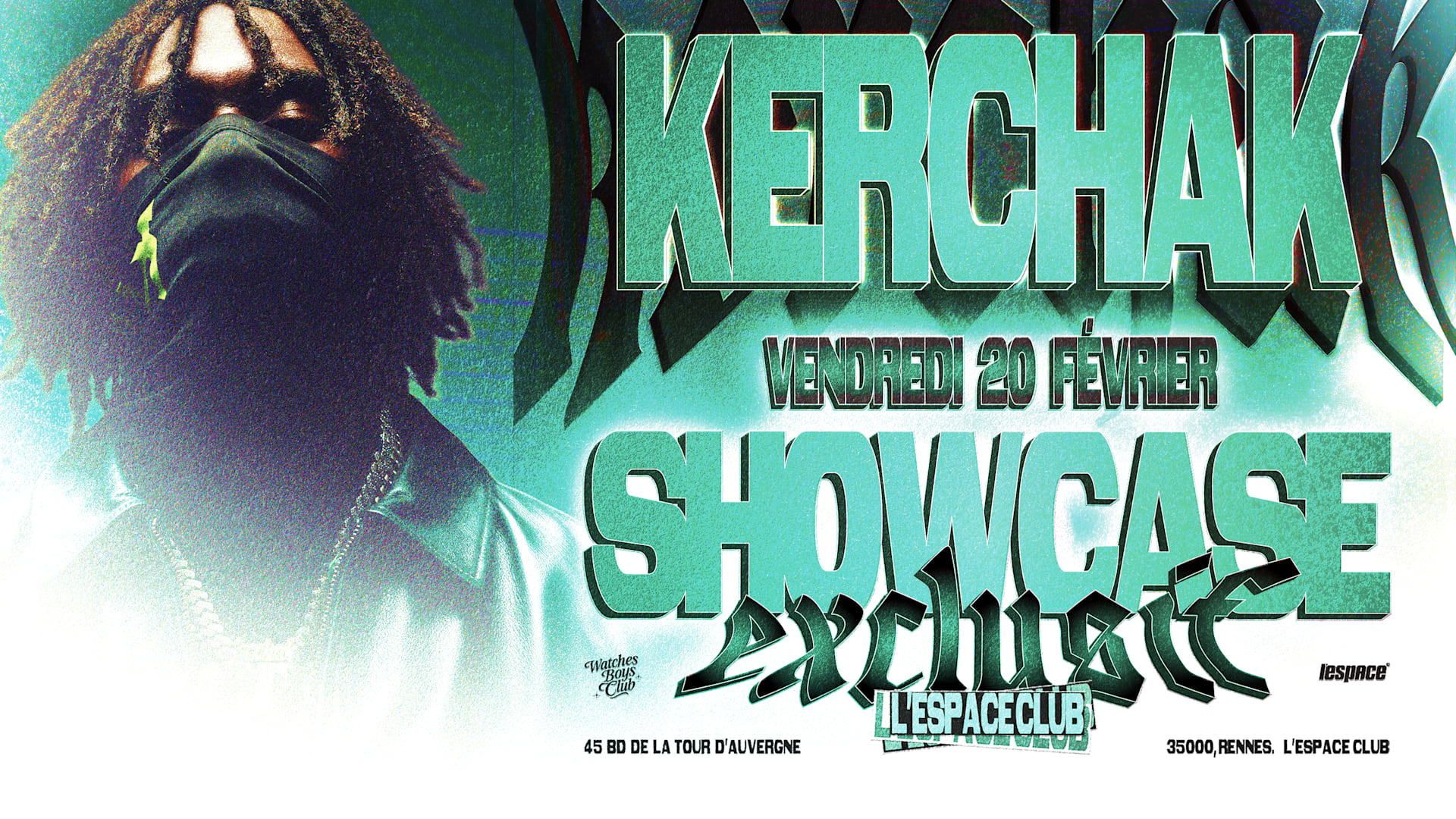 Kerchak At L'espace Club 20/02