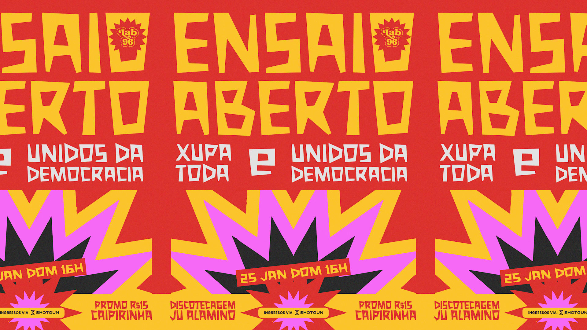 Ensaio Aberto: Xupa Toda E Unidos Da Democracia