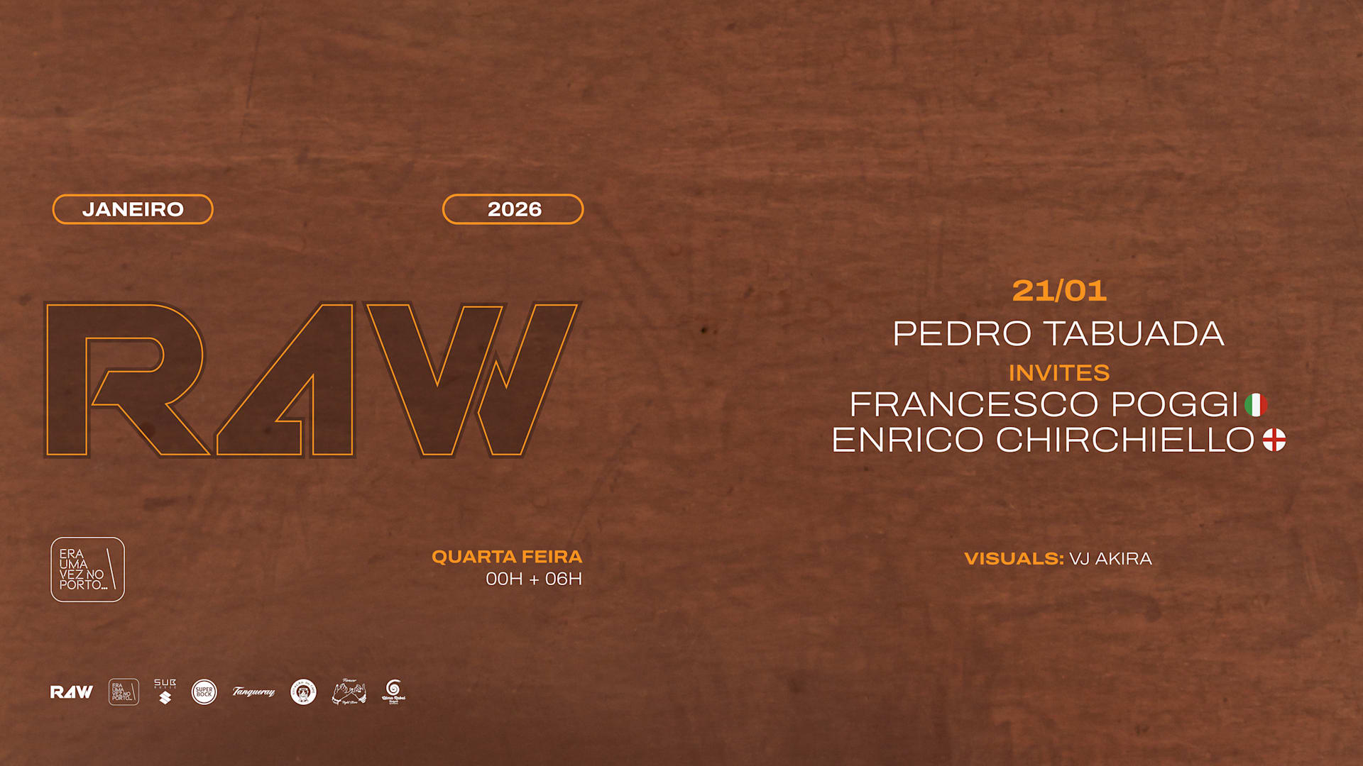 R4w W/ Tabuada Invites, Francesco Poggi, Enrico Chirchiello