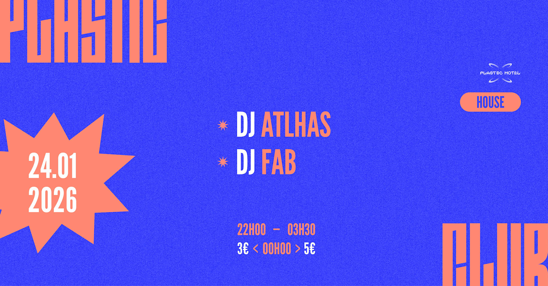 Plastic Club W/ Atlhas, Fab