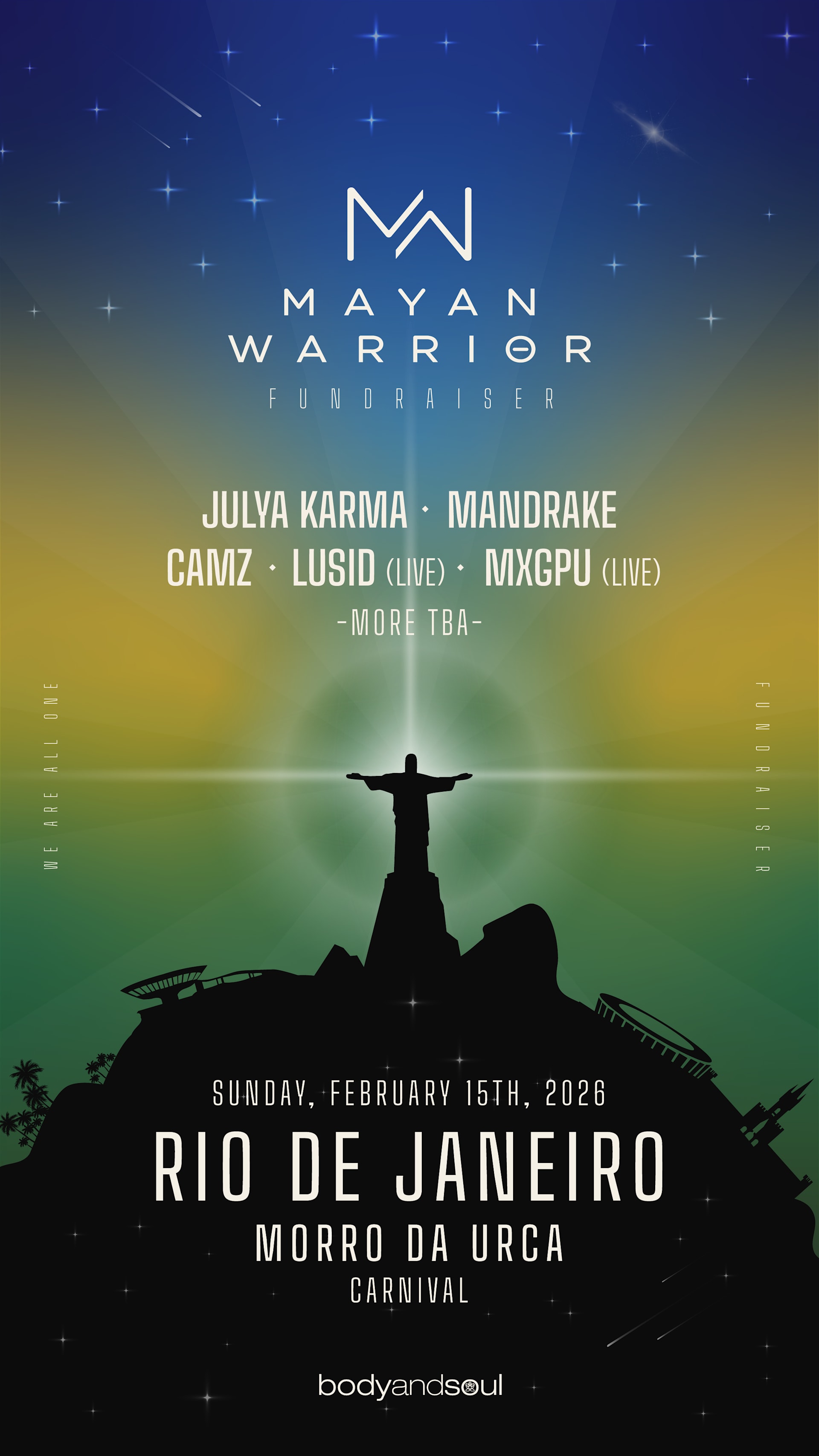 Mayan Warrior Rio Carnaval Fundraiser 2026
