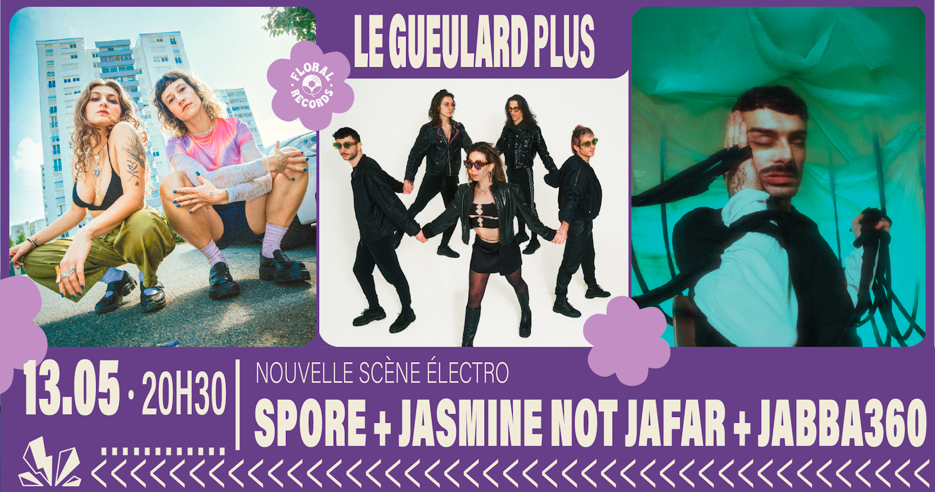 Club Floral : Spore + Jasmine Not Jafar + Jabba360