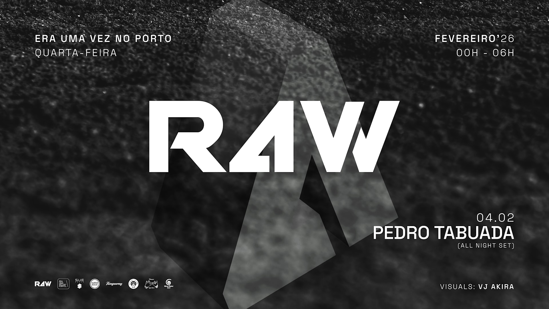 R4w W/ Pedro Tabuada "All Night Set"