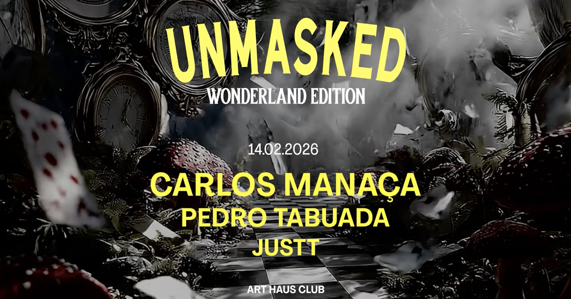 Unmasked - Wonderland Edition | Art Haus Club