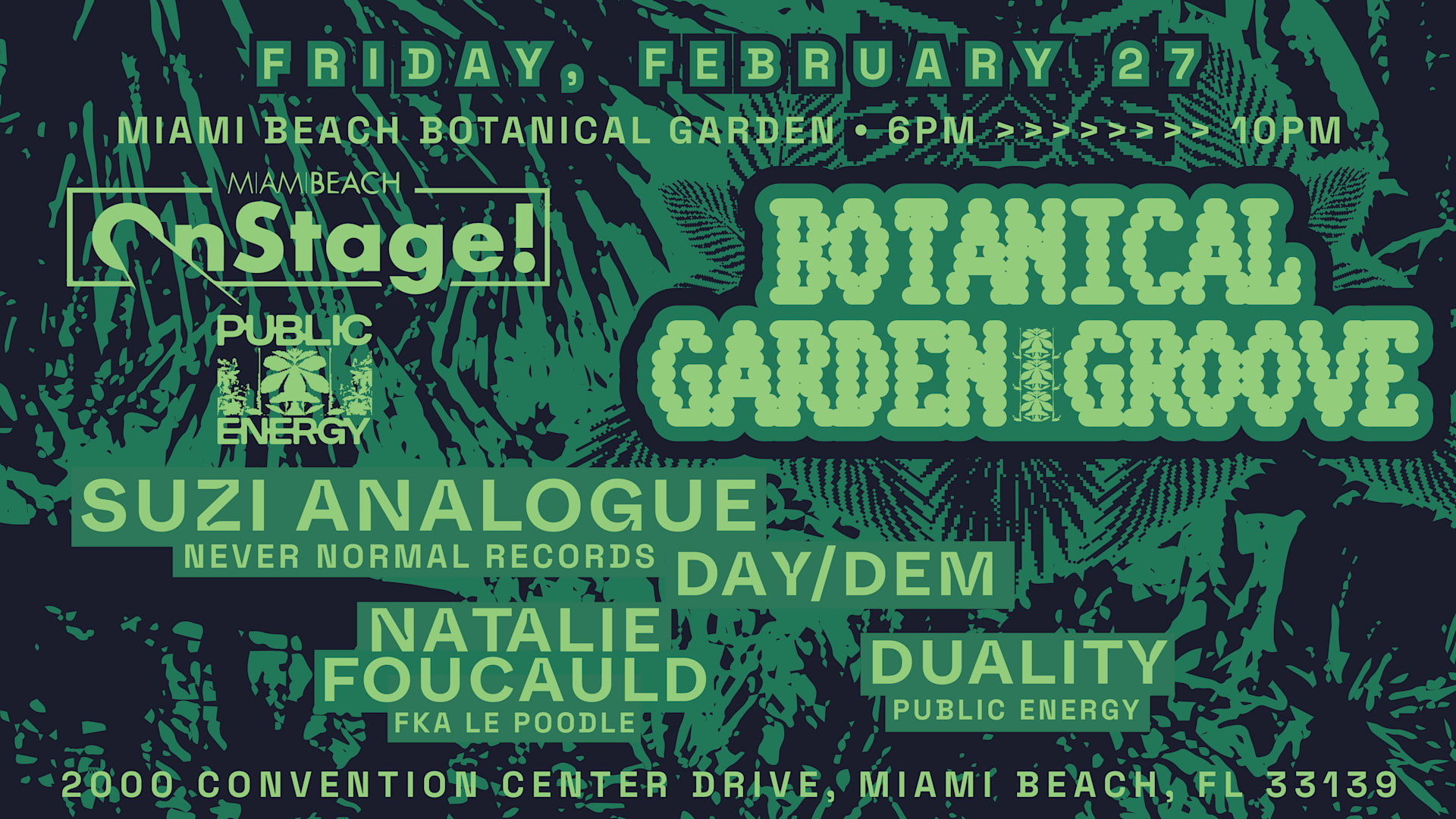 Botanical Garden Groove 2026 Vol.2