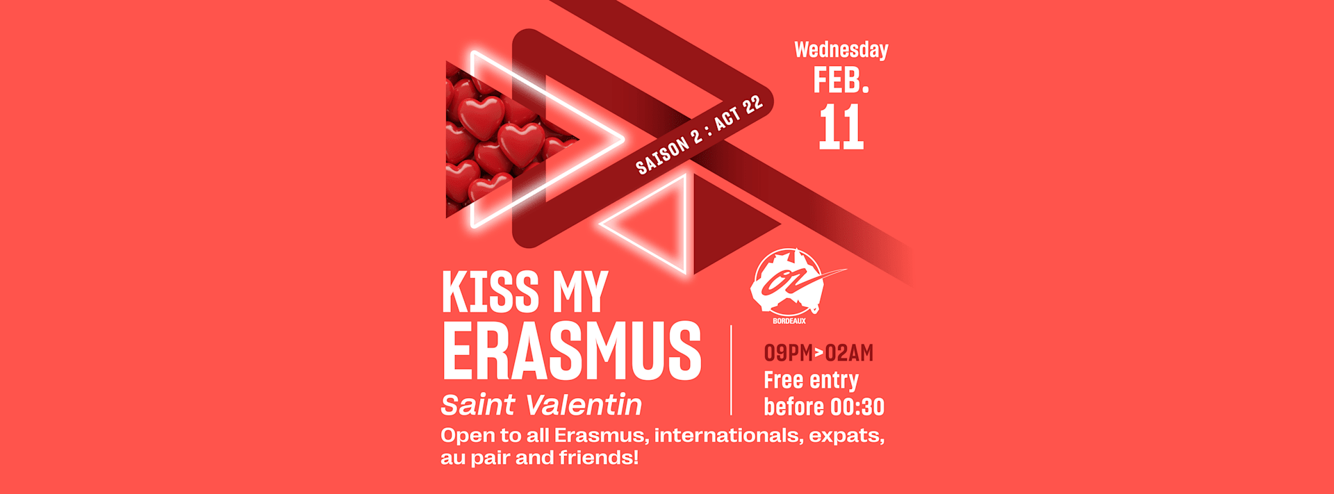Kiss My Erasmus 11.02.26 - Bordeaux