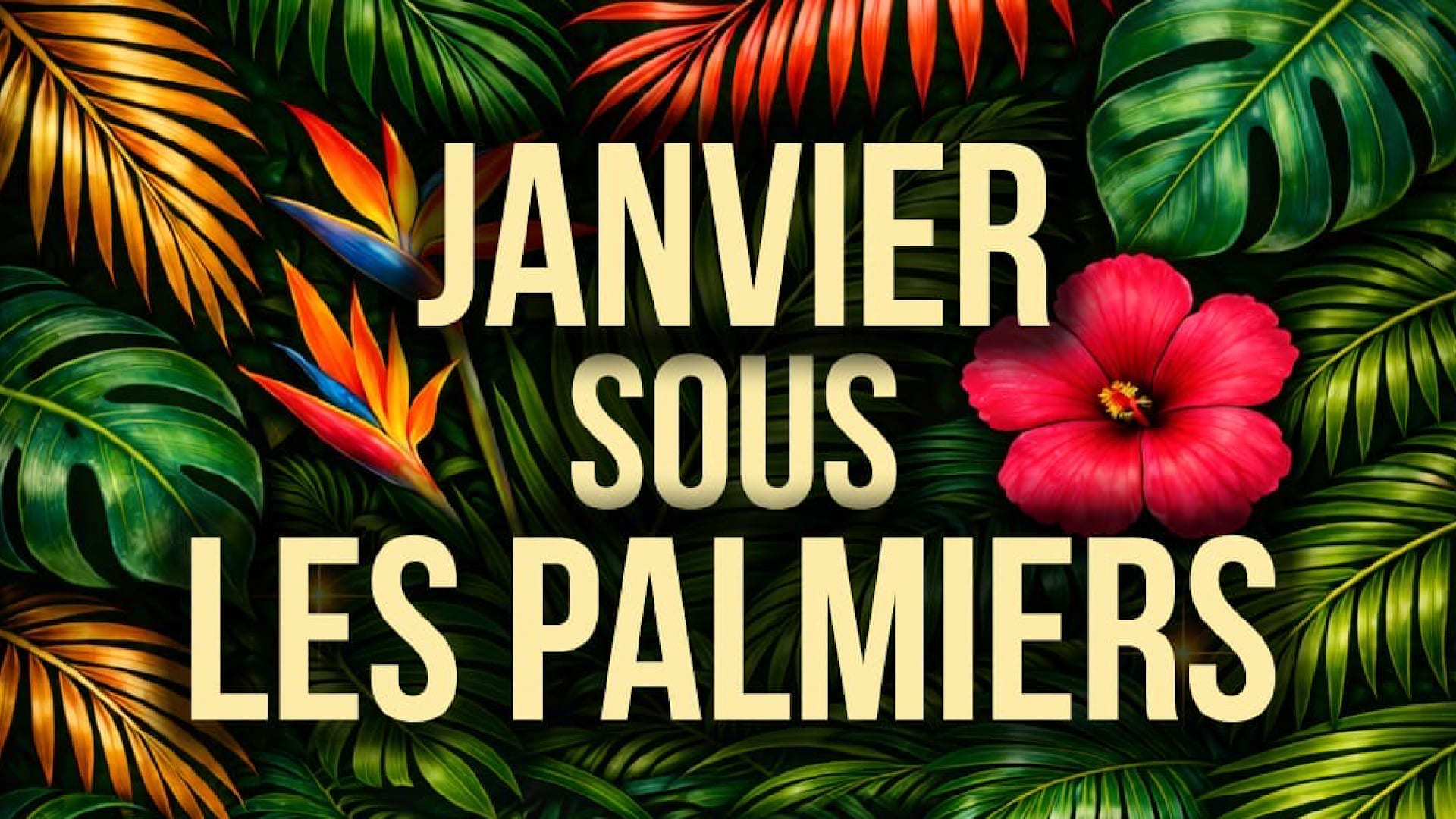 Janvier Sous Les Palmiers