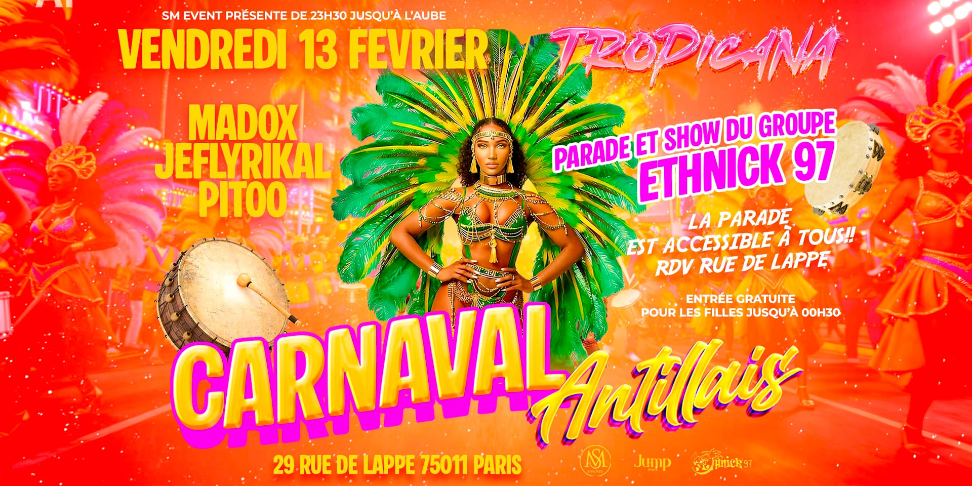 La Tropicana - Carnaval Antillais -Dj Madox Jeflyrikal Pitoo