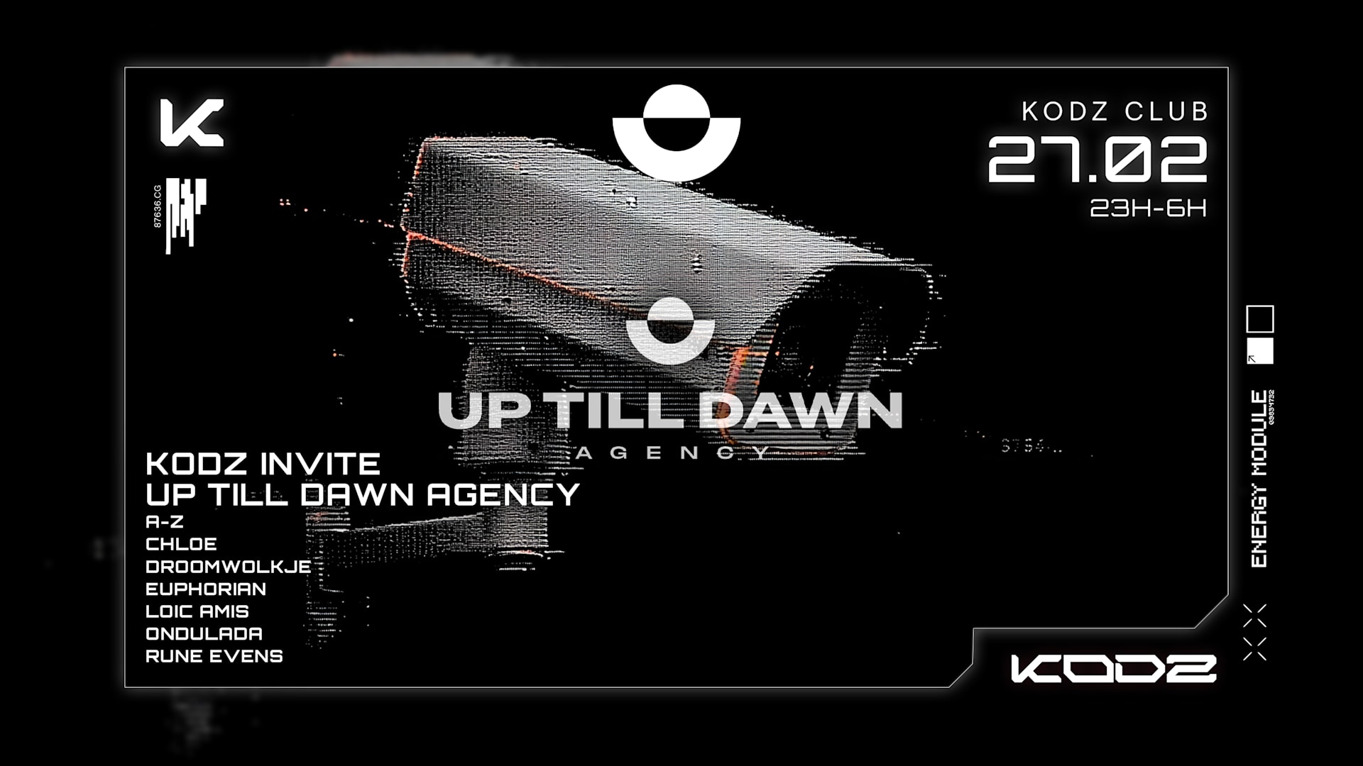 Kodz Invites Up Till Dawn : Loic Amis - Droomwolkje & More
